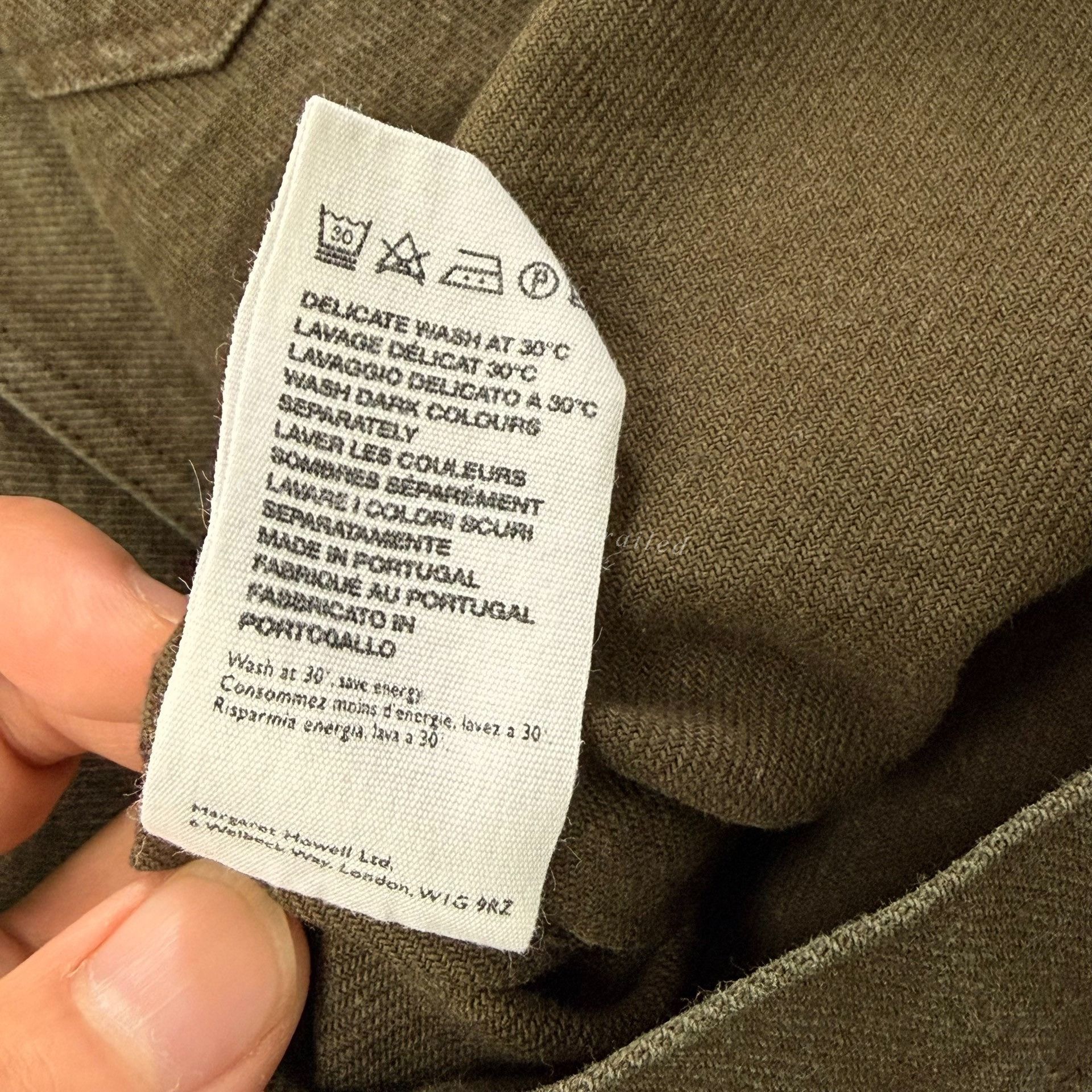 Margaret Howell MHL Margaret Howell Faded Cotton Twill Shirt Size US L / EU 52-54 / 3 - 5 Thumbnail
