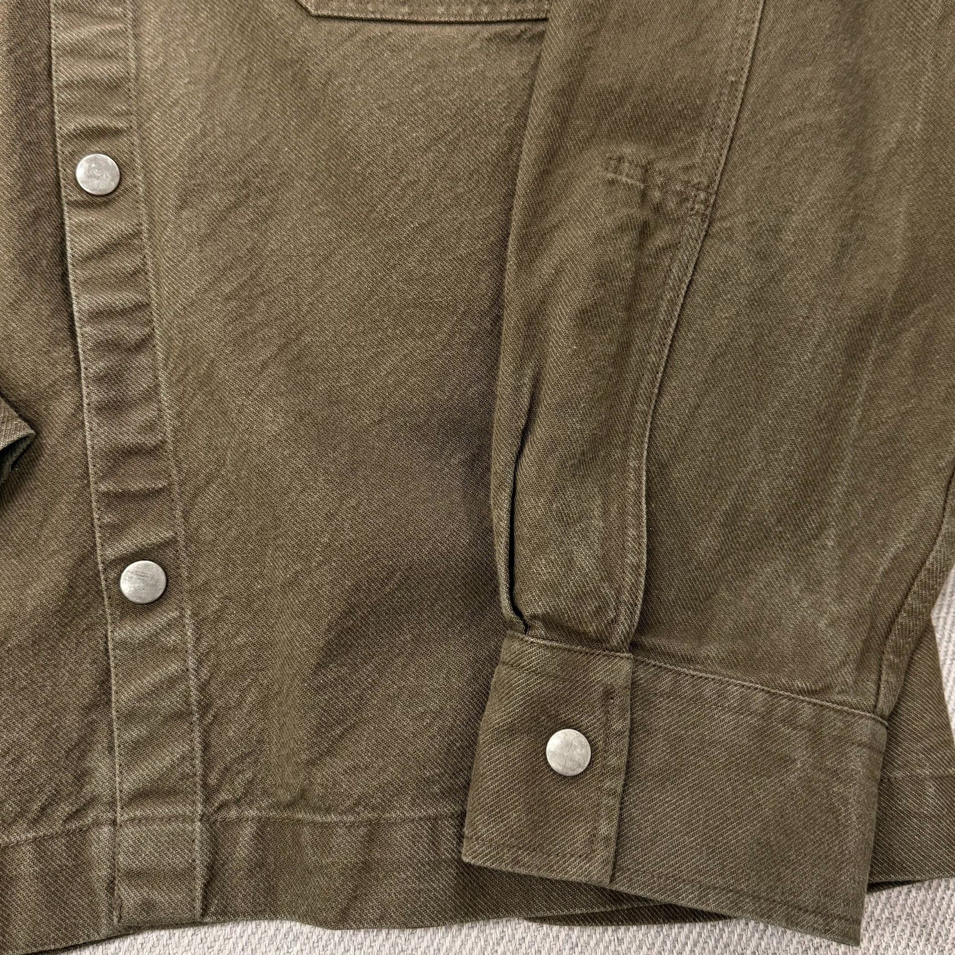 Margaret Howell MHL Margaret Howell Faded Cotton Twill Shirt Size US L / EU 52-54 / 3 - 4 Thumbnail