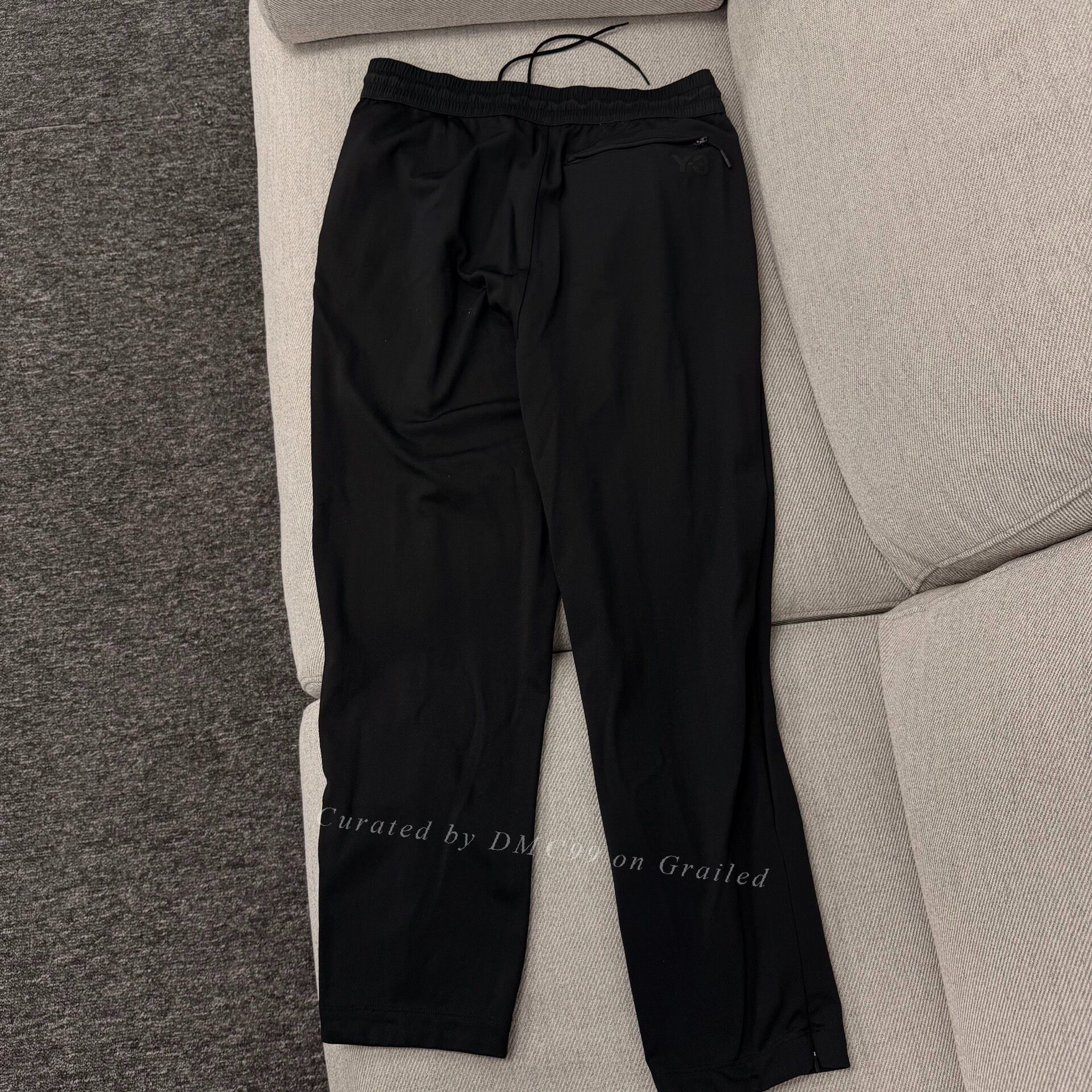 Y-3 Y-3 x adidas Black Sweat Pants Size US 30 / EU 46 - 3 Thumbnail