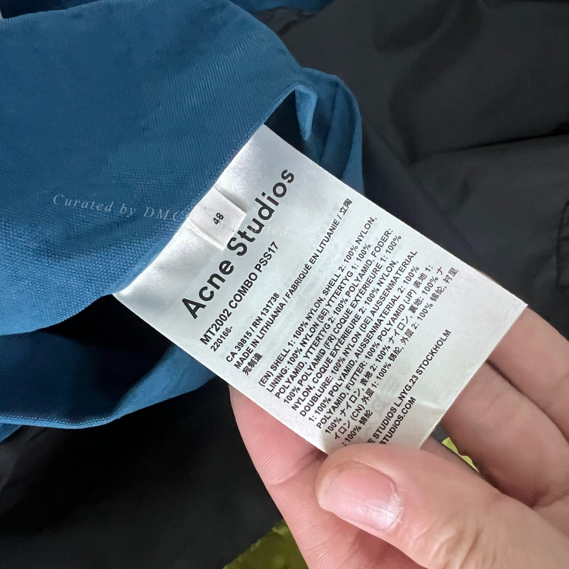 Acne Studios Acne Studios SS17 Colorblock Nylon Jacket Size US M / EU 48-50 / 2 - 6 Thumbnail