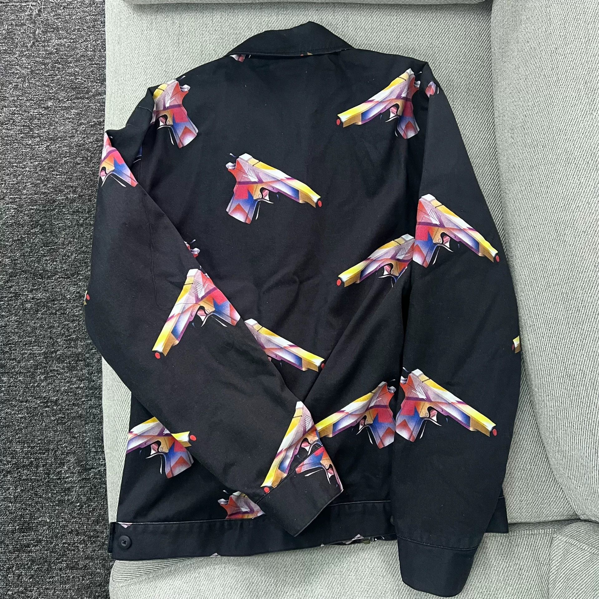 Supreme Supreme SS16 Guns Print Zip Jacket Size US M / EU 48-50 / 2 - 5 Thumbnail