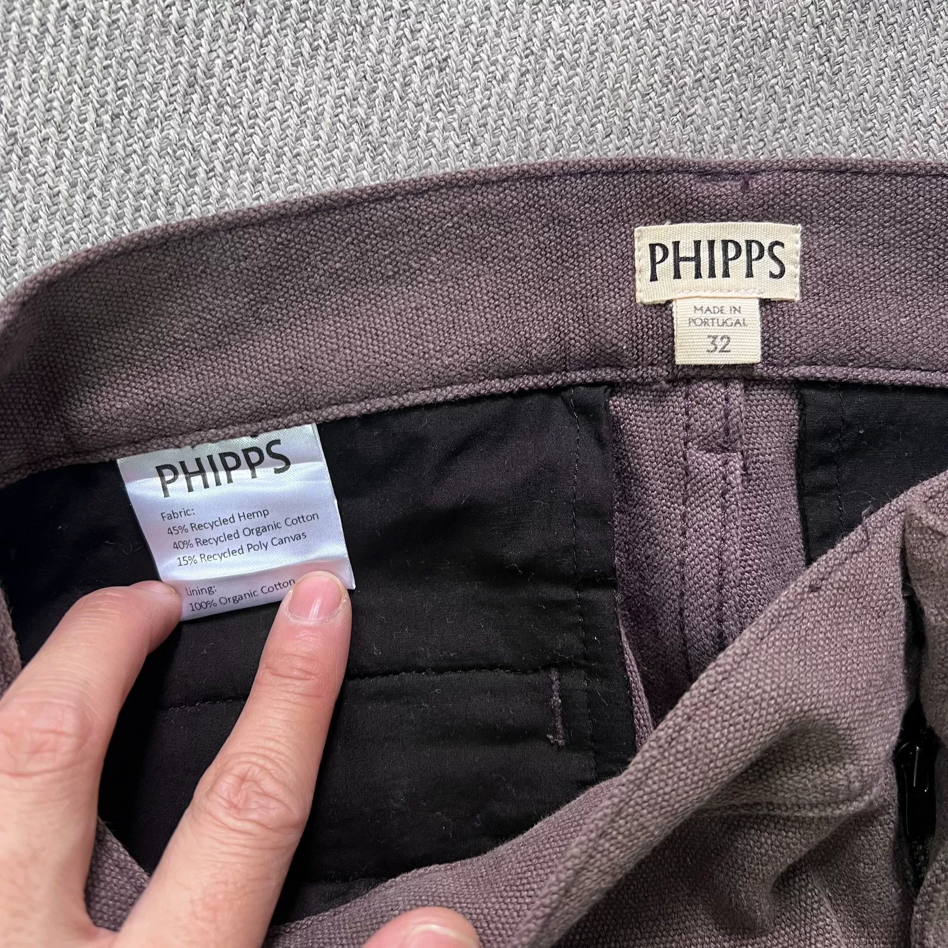 Phipps PHIPPS 18AW Recycled Chino Trousers Size US 30 / EU 46 - 4 Thumbnail