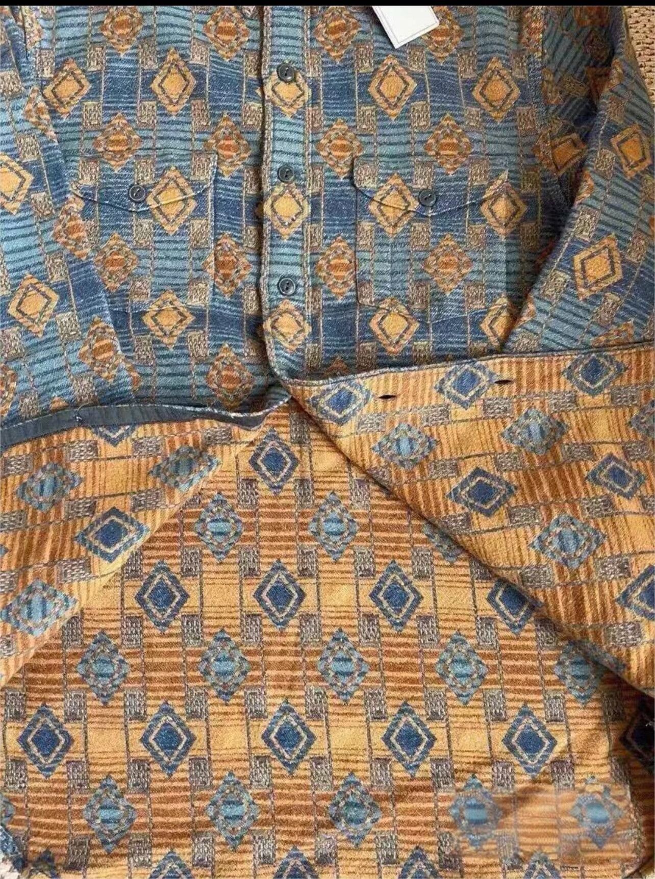 RRL Ralph Lauren RRL Ralph Lauren Southwest Jacquard Shirt Size US XS / EU 42 / 0 - 4 Thumbnail