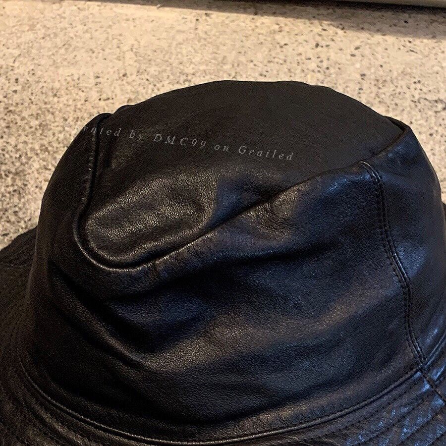 Nonnative nonnative Cowskin Leather Bucket Hat Size ONE SIZE - 3 Thumbnail