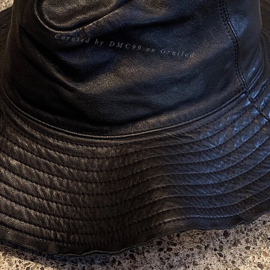 Nonnative nonnative Cowskin Leather Bucket Hat Size ONE SIZE - 4 Thumbnail