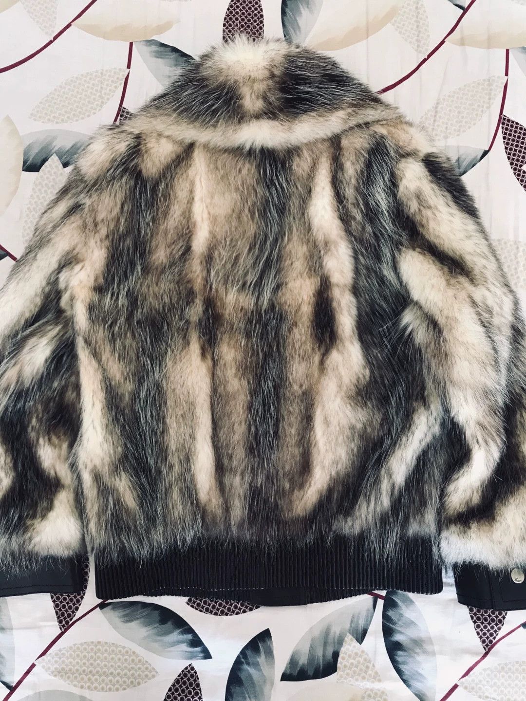 Gucci Gucci Discontinued Striped Leather Fur Jacket Size US XL / EU 56 / 4 - 3 Thumbnail
