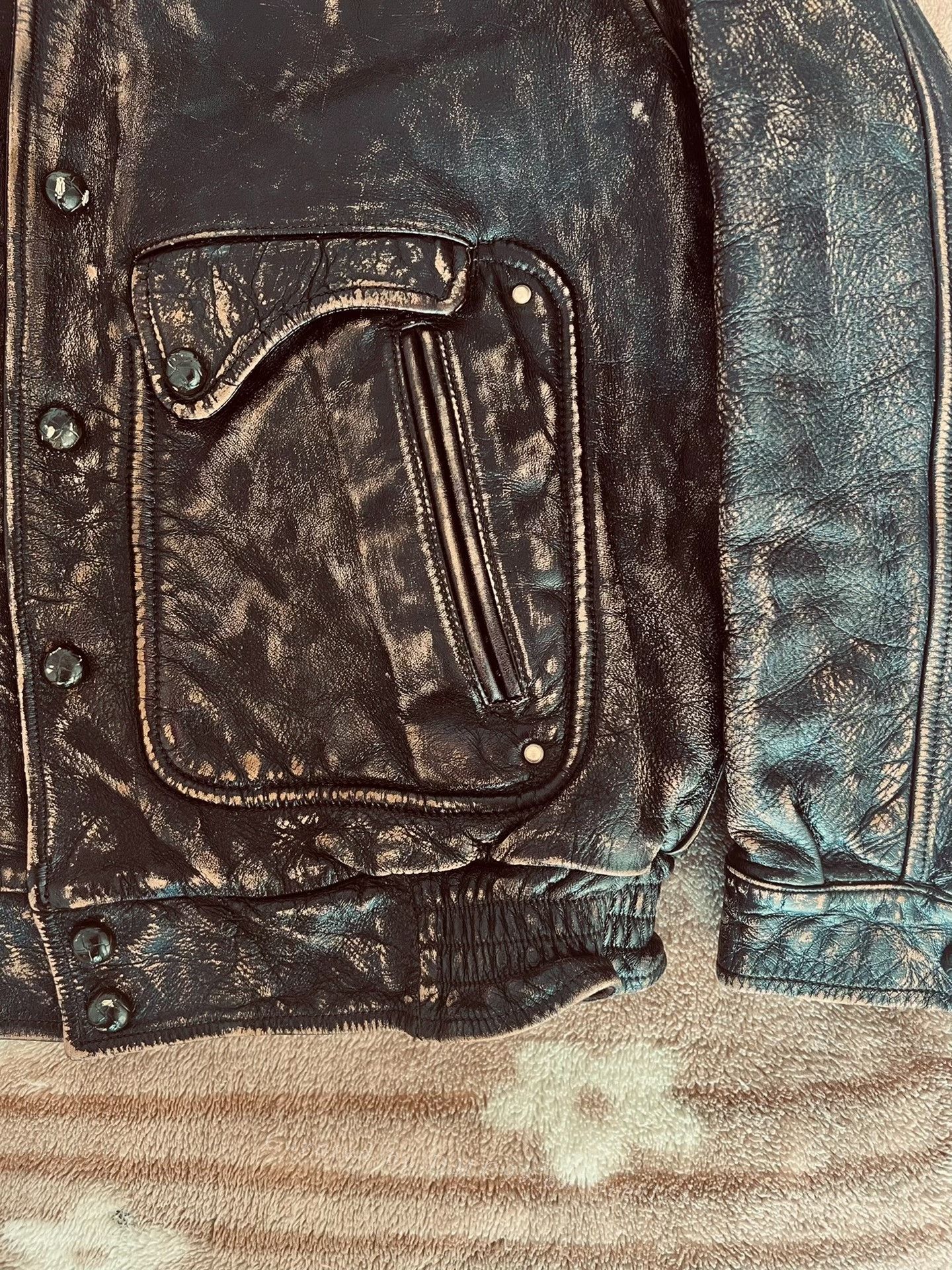 Porter Classic Porter Classic A-2 Leather Jacket Size US M / EU 48-50 / 2 - 3 Thumbnail
