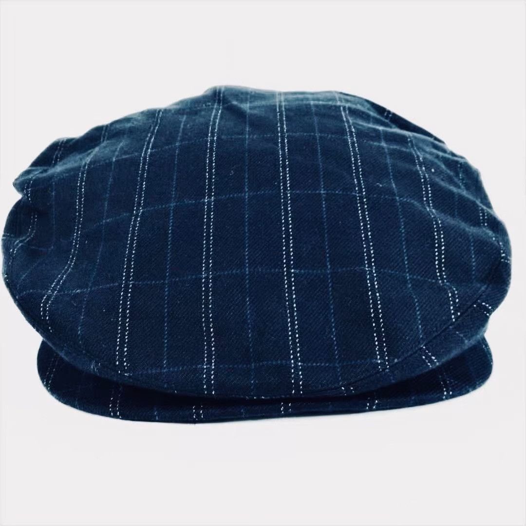 RRL Ralph Lauren RRL Blue Plaid Newsboy Cap Size ONE SIZE - 2 Thumbnail
