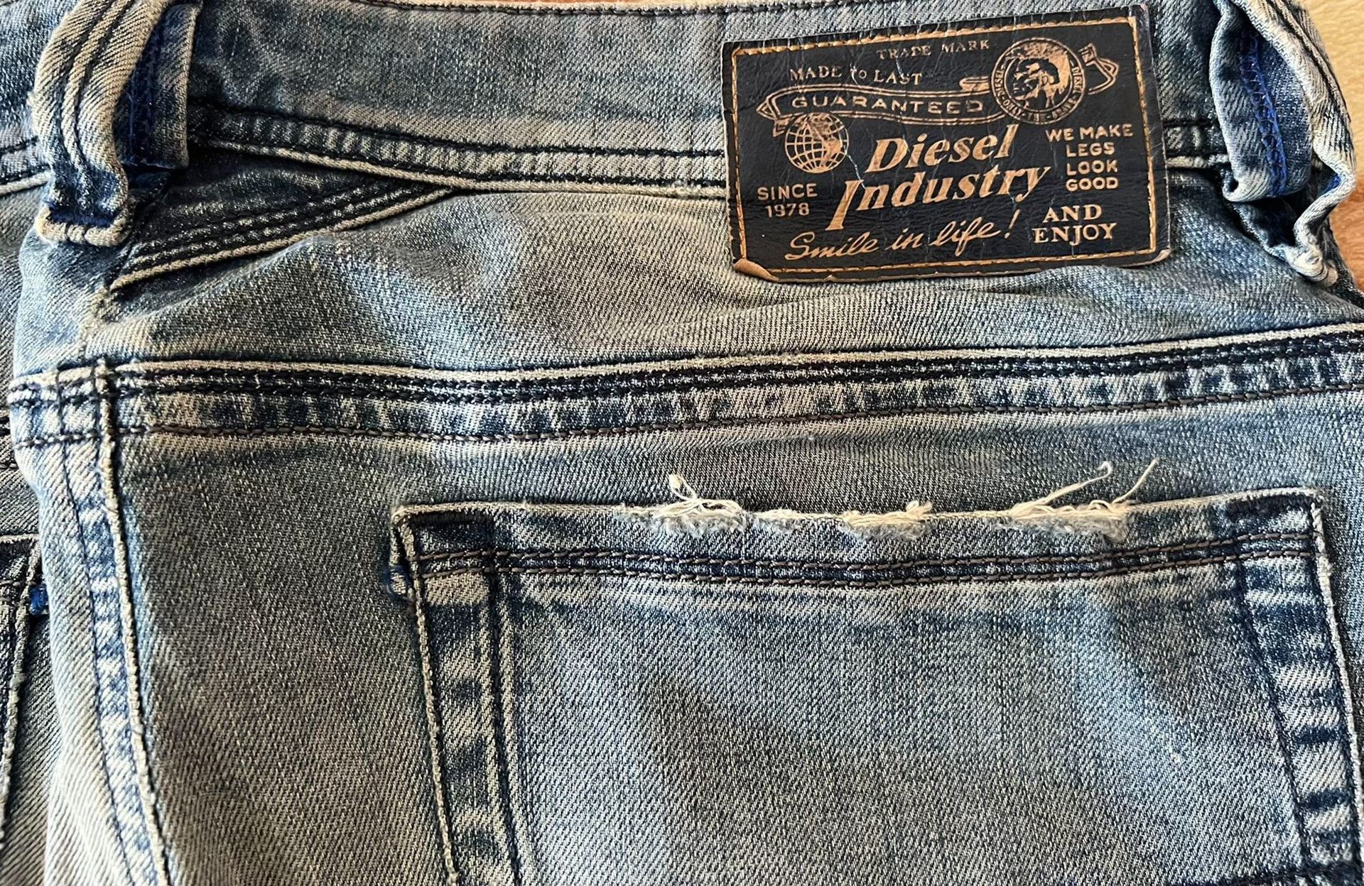 Diesel Diesel Thanaz Men's Slim Jeans Size US 32 / EU 48 - 6 Thumbnail