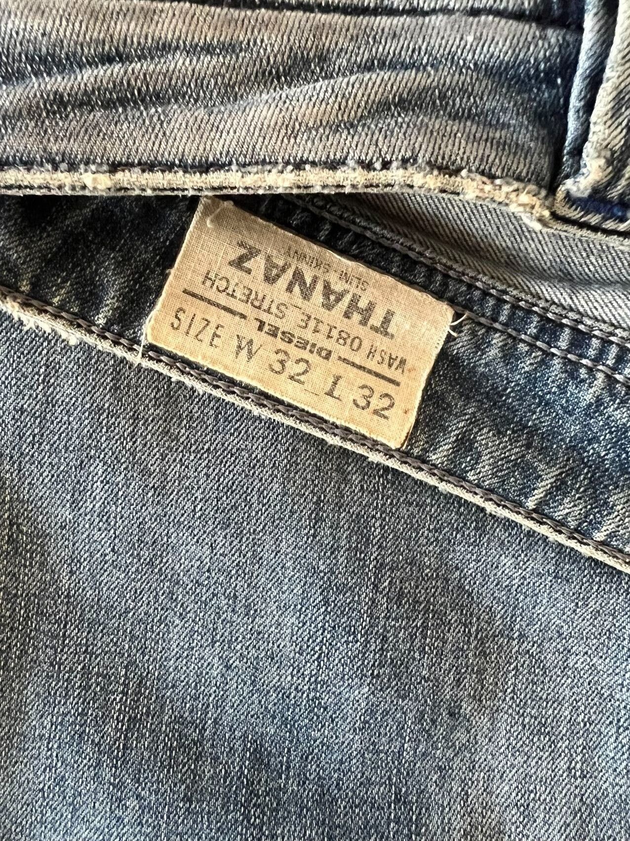 Diesel Diesel Thanaz Men's Slim Jeans Size US 32 / EU 48 - 7 Thumbnail