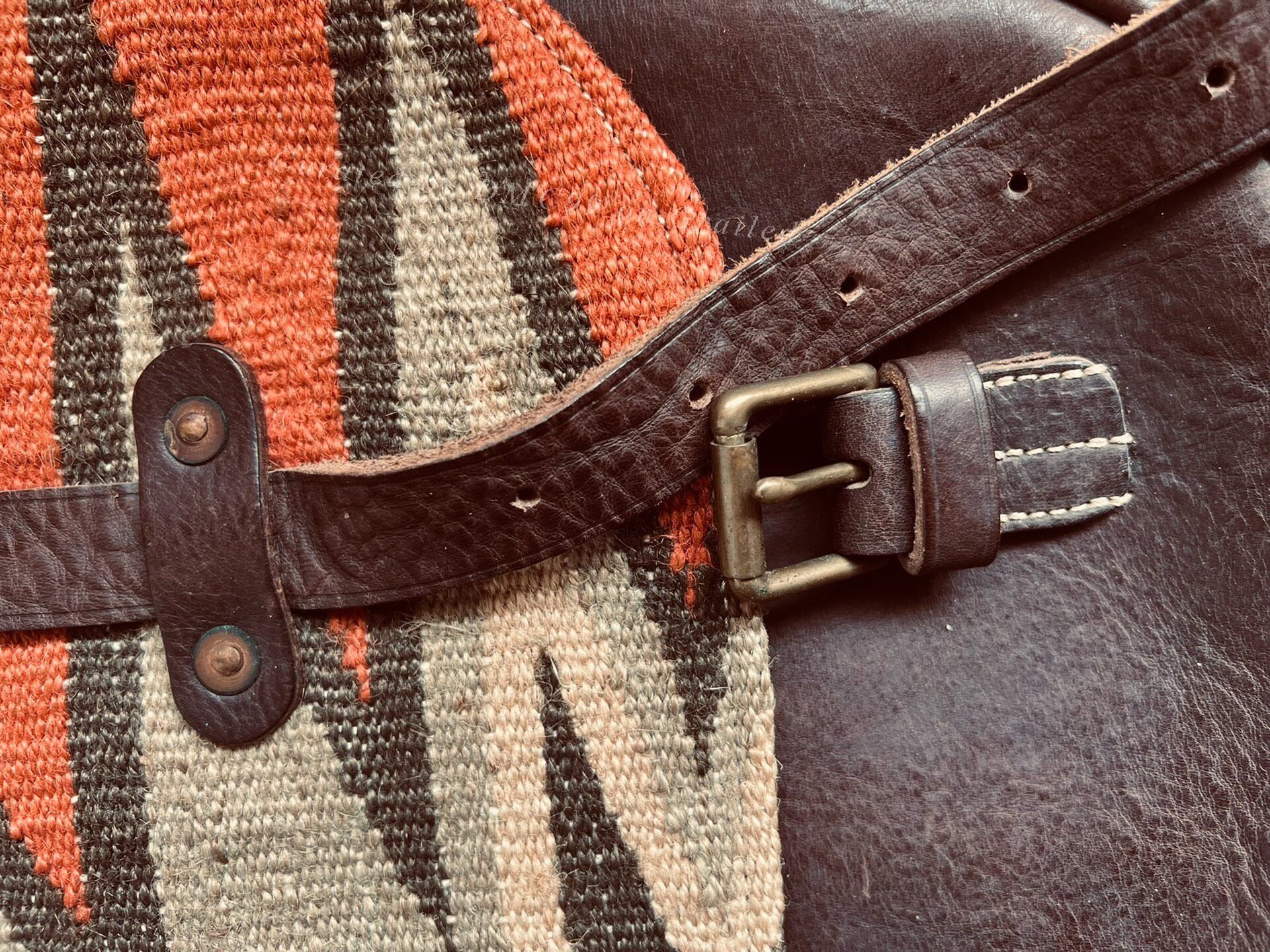 RRL Ralph Lauren RRL Vintage Wool Messenger Bag Size ONE SIZE - 4 Thumbnail