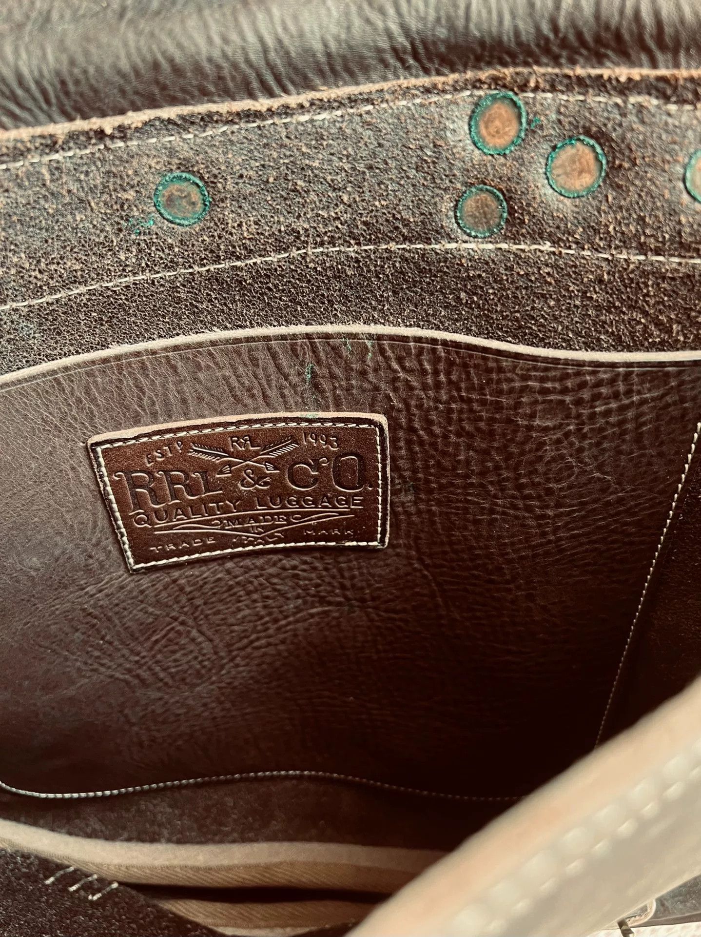 RRL Ralph Lauren RRL Vintage Wool Messenger Bag Size ONE SIZE - 9 Thumbnail