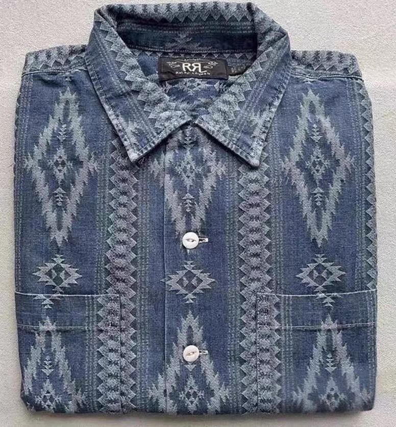 RRL Ralph Lauren RRL Double RL Navajo Style Shirt Size US XS / EU 42 / 0 - 2 Thumbnail