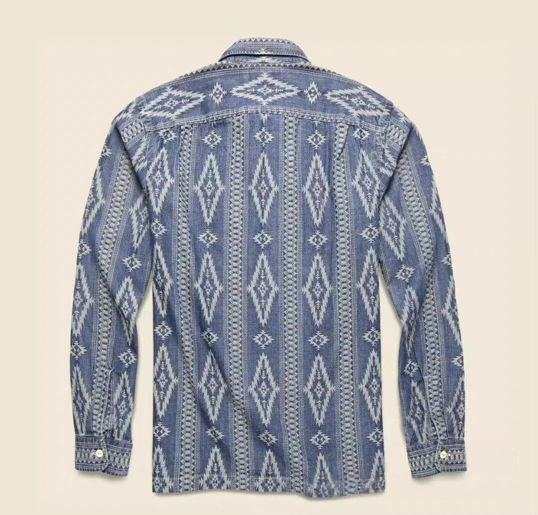 RRL Ralph Lauren RRL Double RL Navajo Style Shirt Size US XS / EU 42 / 0 - 5 Thumbnail