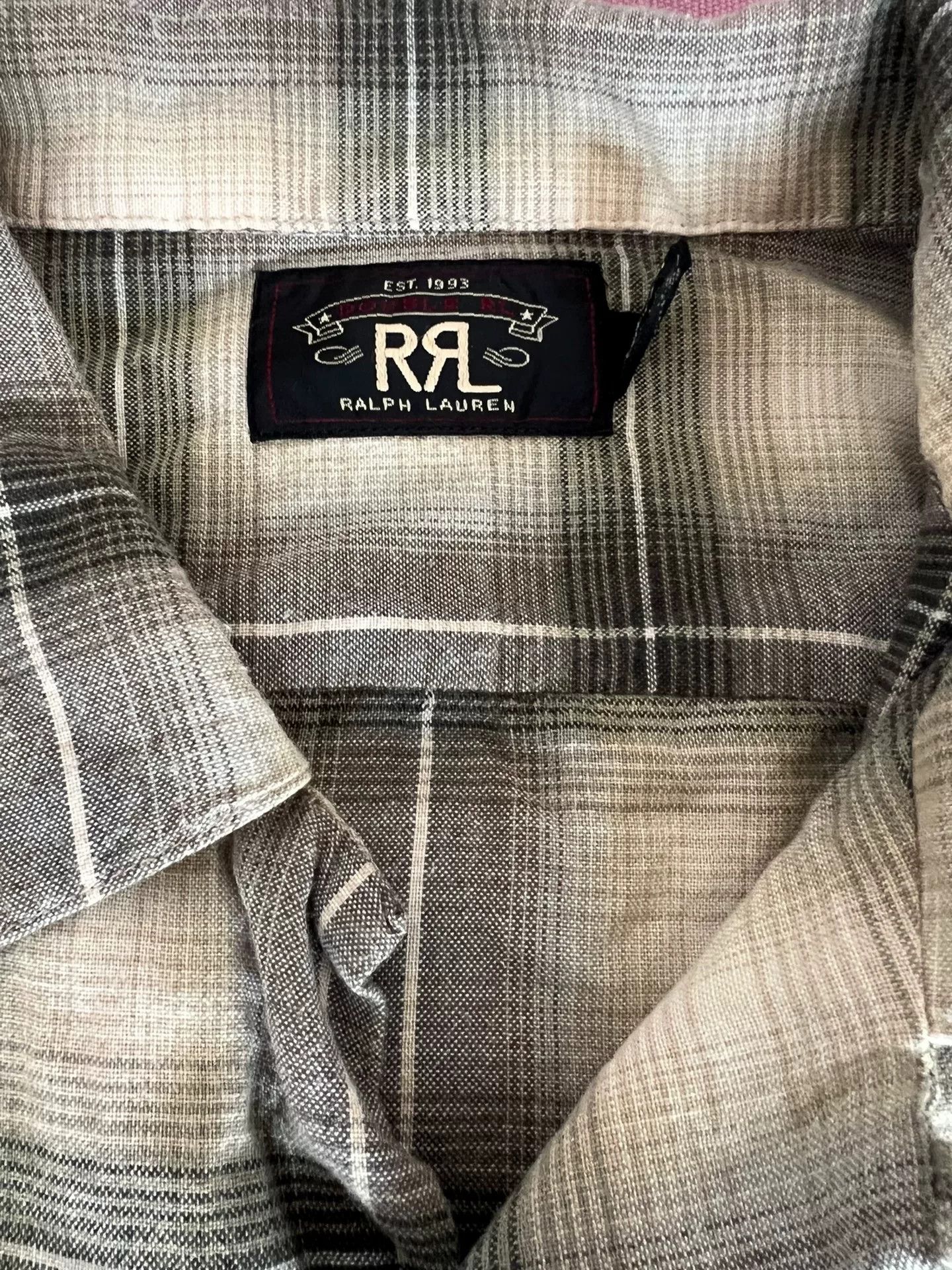 RRL Ralph Lauren RRL Plaid Shirt Size US M / EU 48-50 / 2 - 4 Thumbnail