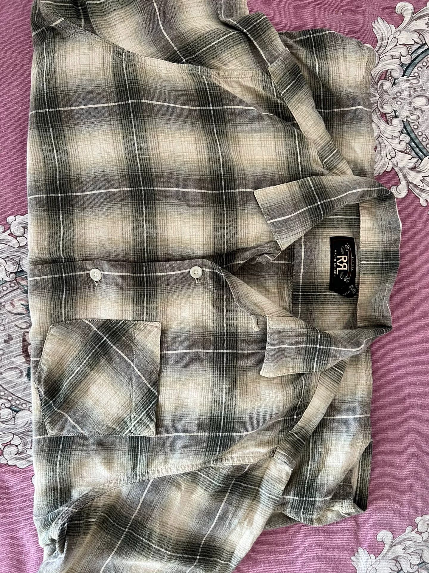 RRL Ralph Lauren RRL Plaid Shirt Size US M / EU 48-50 / 2 - 5 Thumbnail