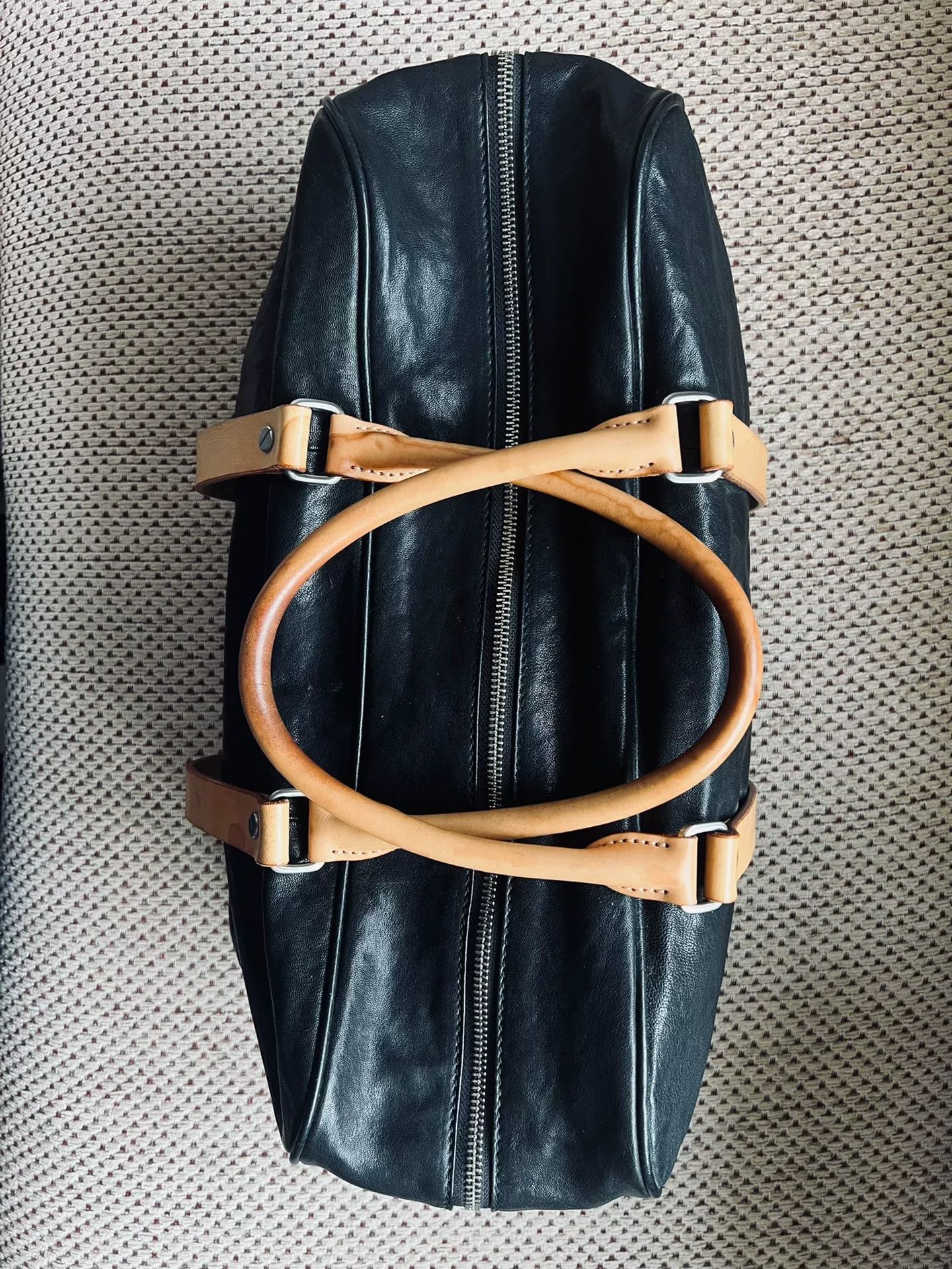 Fostex Garments FOSTYLE Handmade Sheepskin Travel Bag Size ONE SIZE - 5 Thumbnail