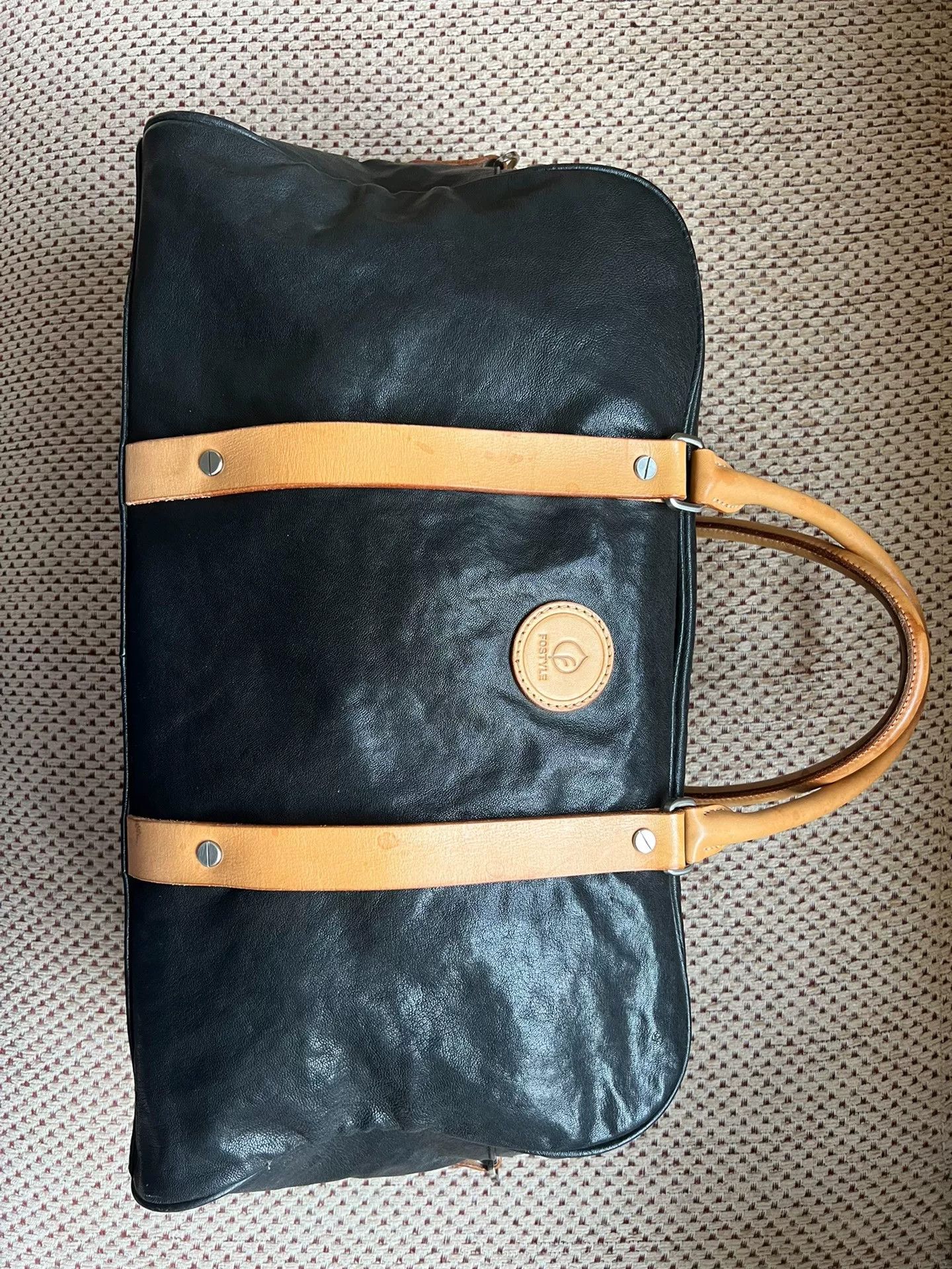 Fostex Garments FOSTYLE Handmade Sheepskin Travel Bag Size ONE SIZE - 6 Thumbnail