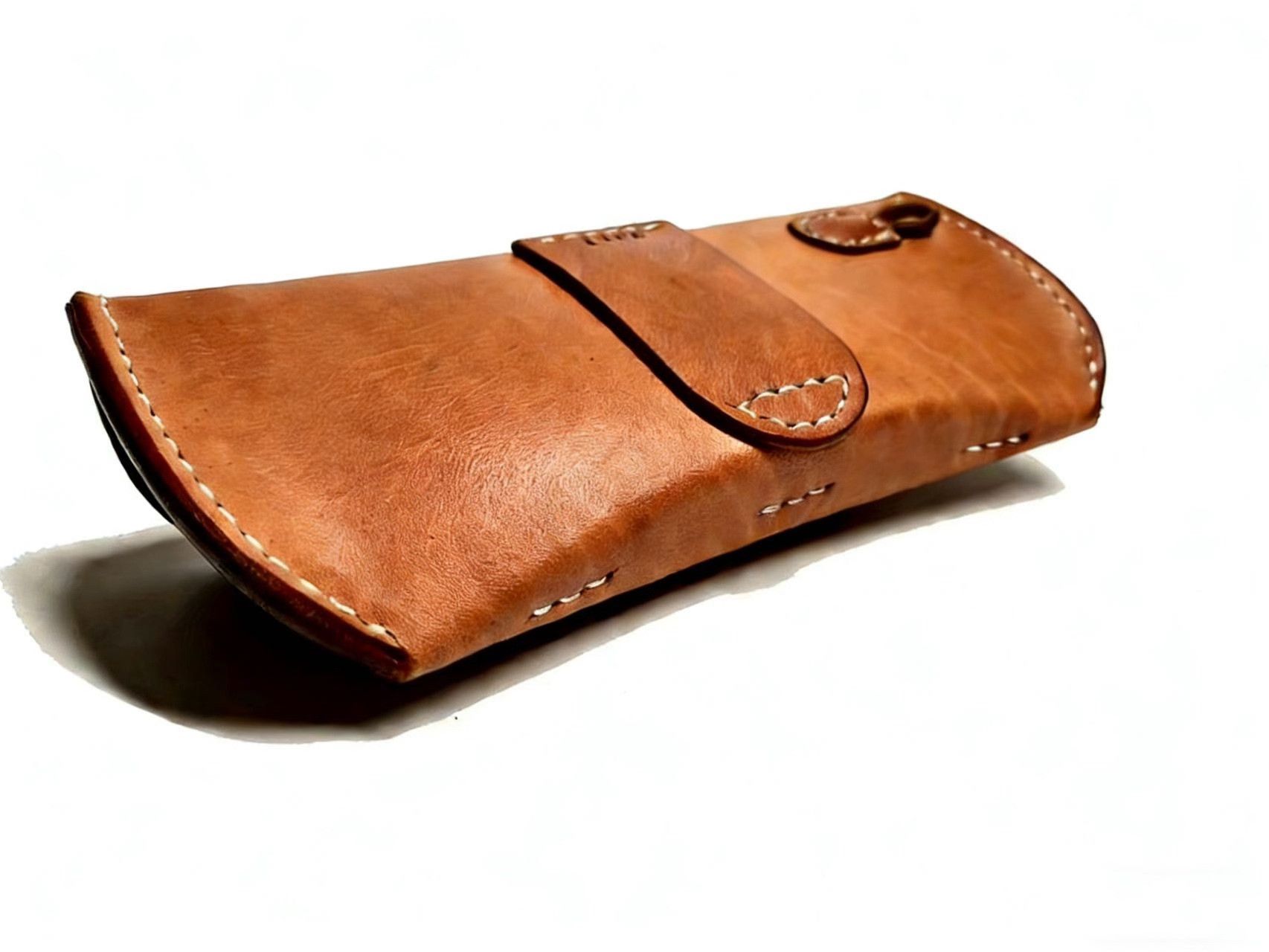 Other Horween Veg-Tanned Leather Glasses Case Size ONE SIZE - 6 Thumbnail