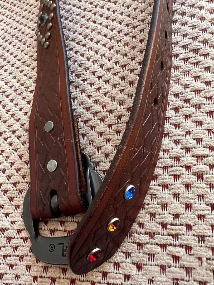 Other American Vintage Studded Leather Belt Size ONE SIZE - 4 Thumbnail