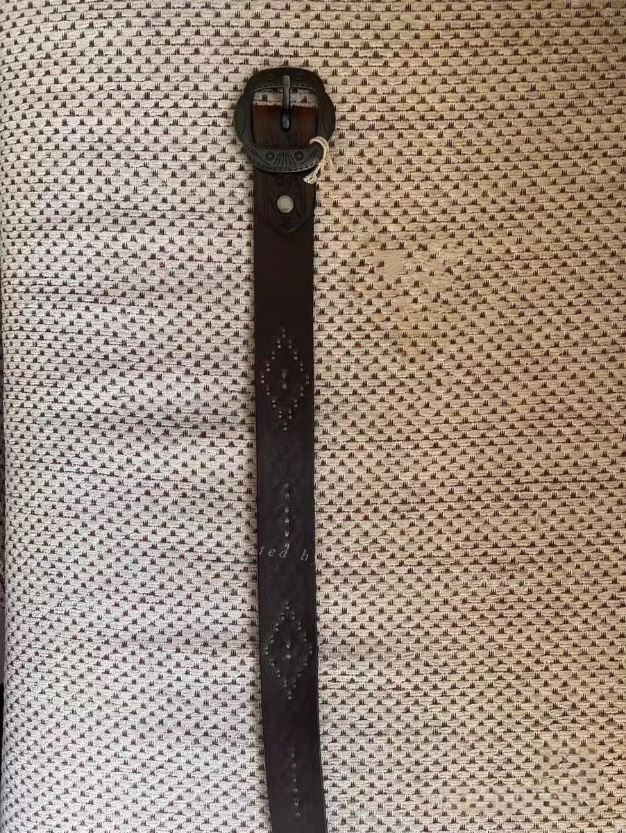 Other American Vintage Studded Leather Belt Size ONE SIZE - 5 Thumbnail