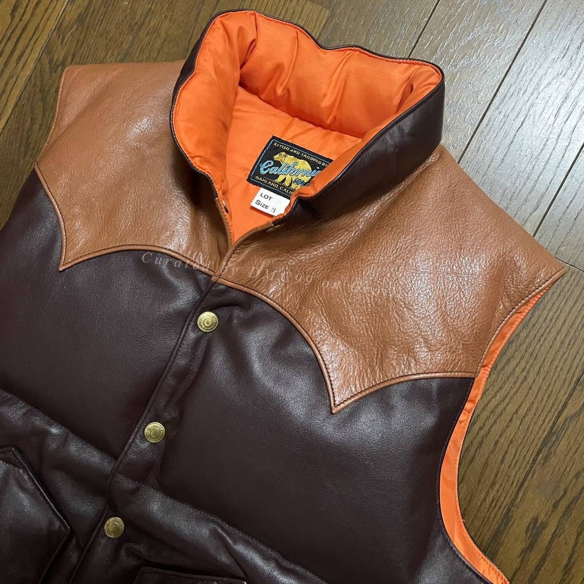 Rainbow Country Rainbow Country Leather Down Vest M Size US M / EU 48-50 / 2 - 3 Thumbnail