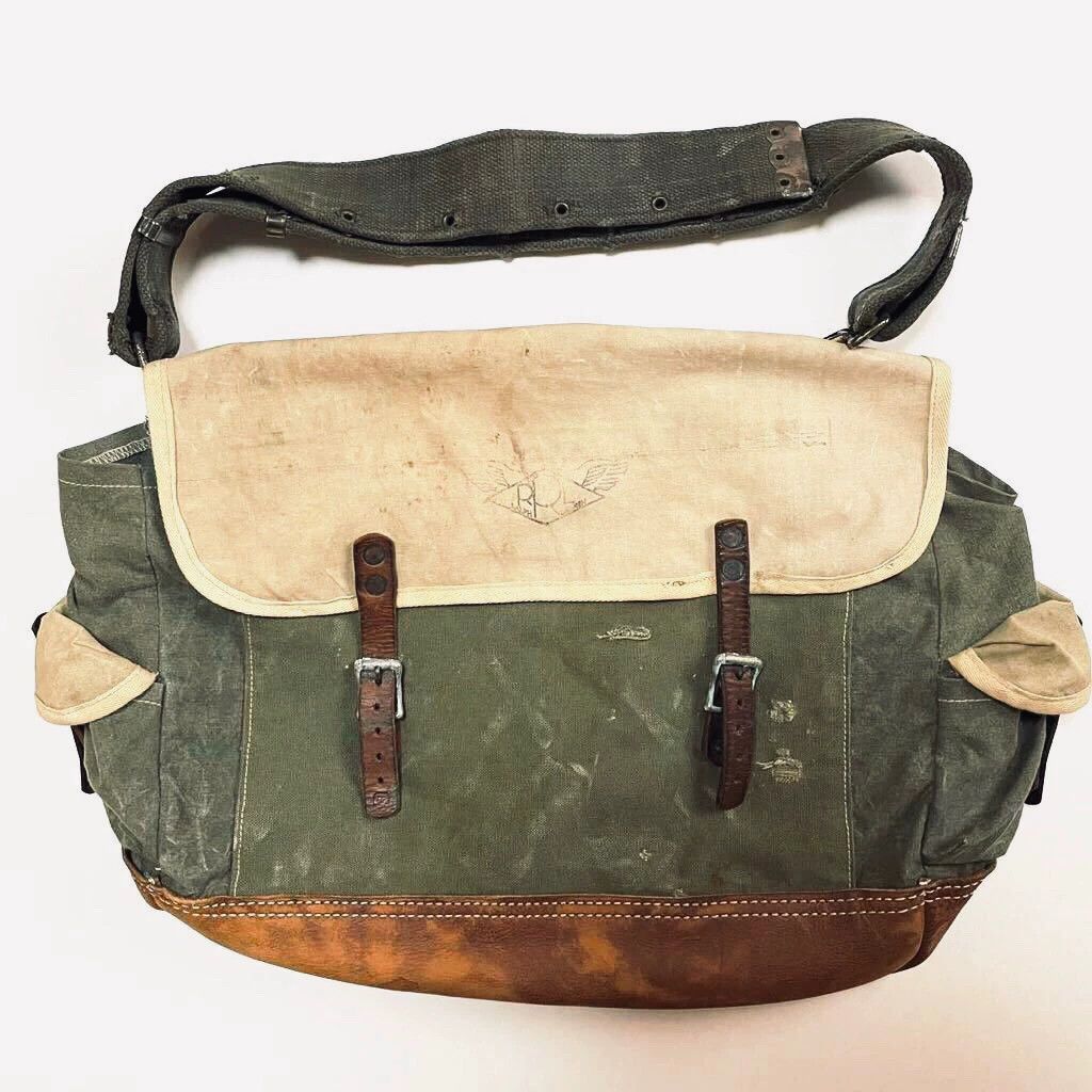 RRL Ralph Lauren Ralph Lauren Vintage Canvas Leather Tote Size ONE SIZE - 2 Thumbnail