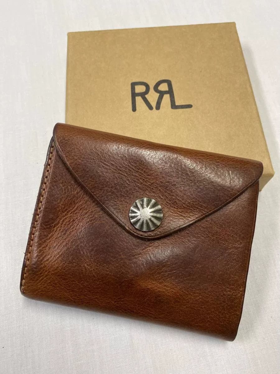 RRL Ralph Lauren RRL Vintage Leather Wallet Size ONE SIZE - 2 Thumbnail