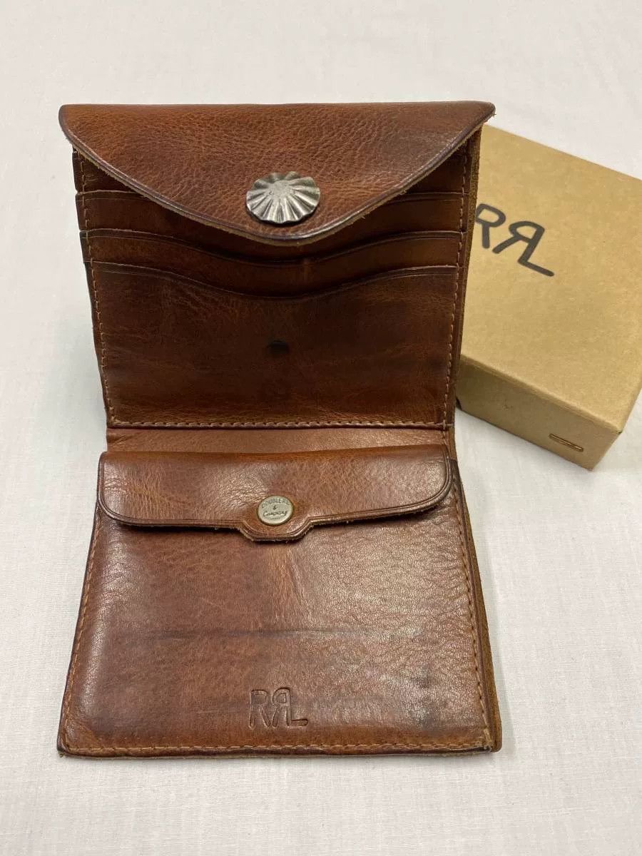 RRL Ralph Lauren RRL Vintage Leather Wallet Size ONE SIZE - 5 Thumbnail