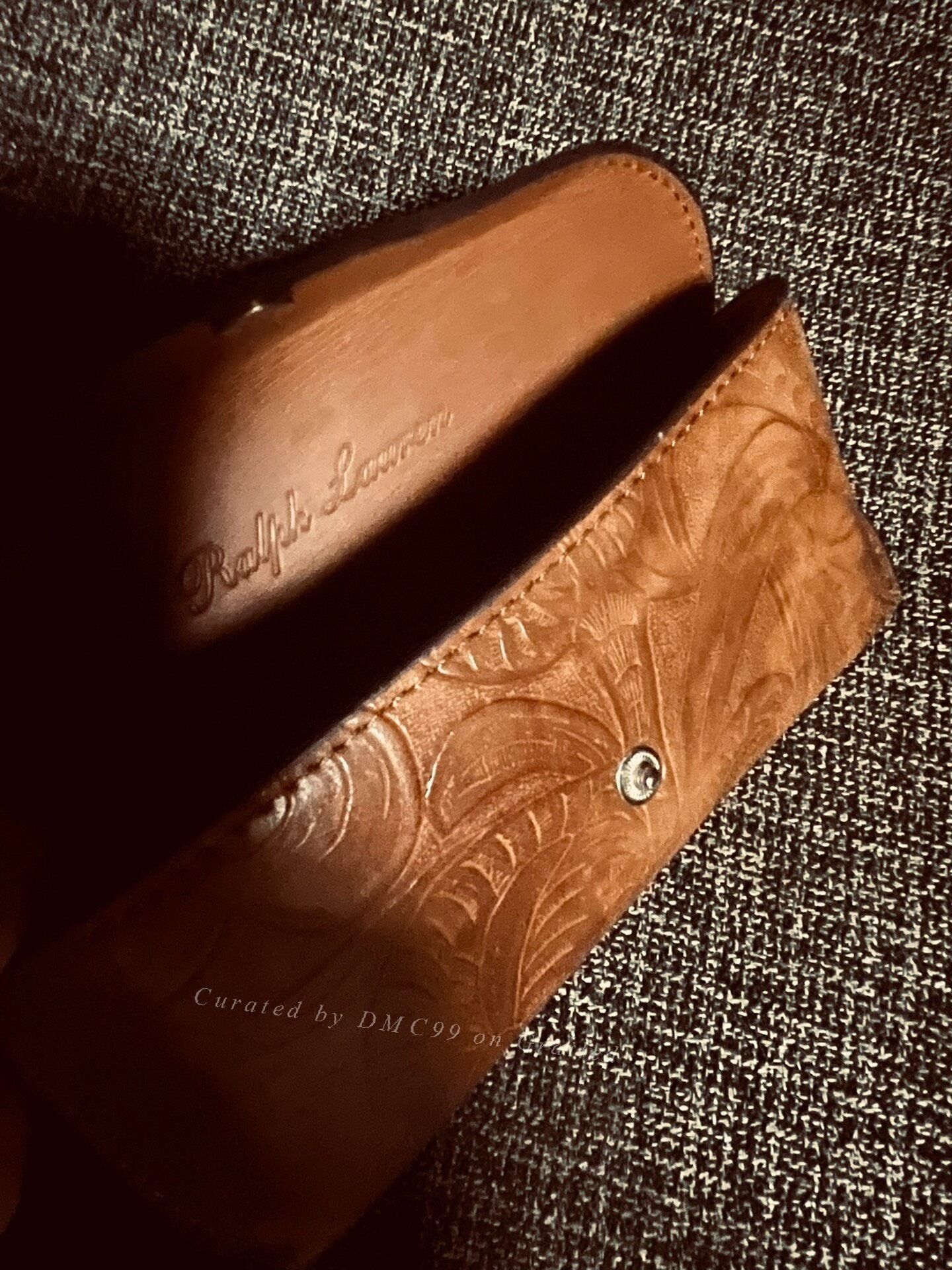 Ralph Lauren Purple Label Ralph Lauren RRL Purple Label Engraved Glasses Case Size ONE SIZE - 3 Thumbnail