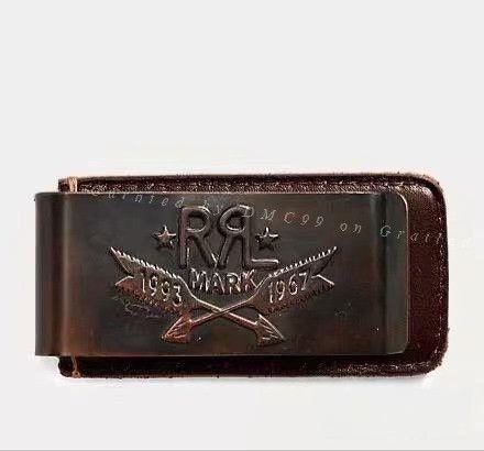RRL Ralph Lauren RRL Double RL Engraved Wallet Size ONE SIZE - 2 Thumbnail