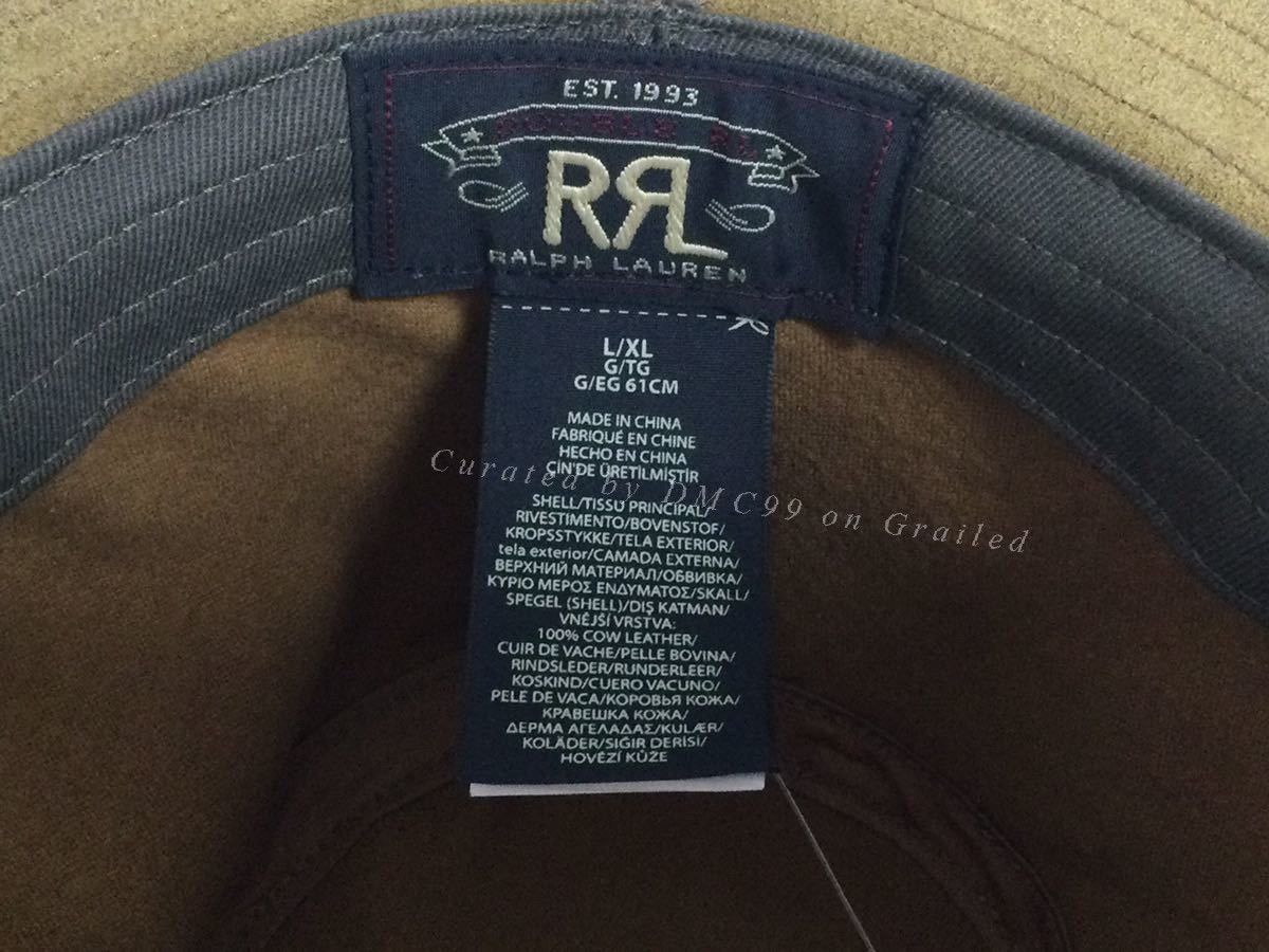 RRL Ralph Lauren RRL Brown Leather Cap Size ONE SIZE - 5 Thumbnail