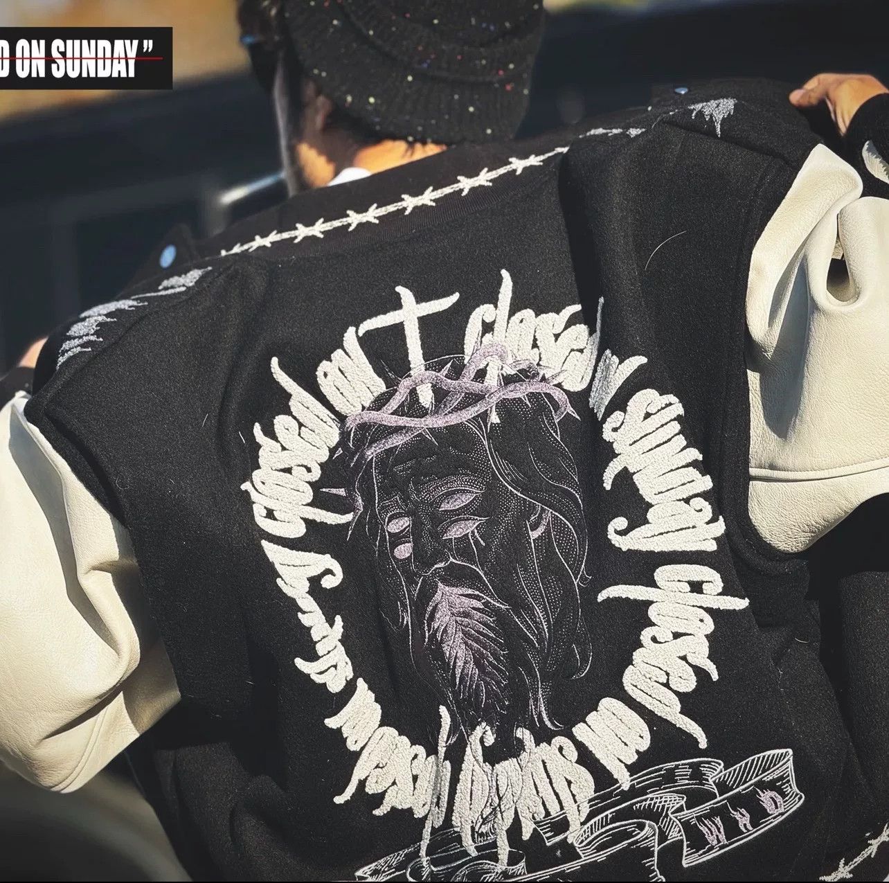 Other Closed on Sunday Demon Contract Baseball Jacket Size US M / EU 48-50 / 2 - 8 Thumbnail