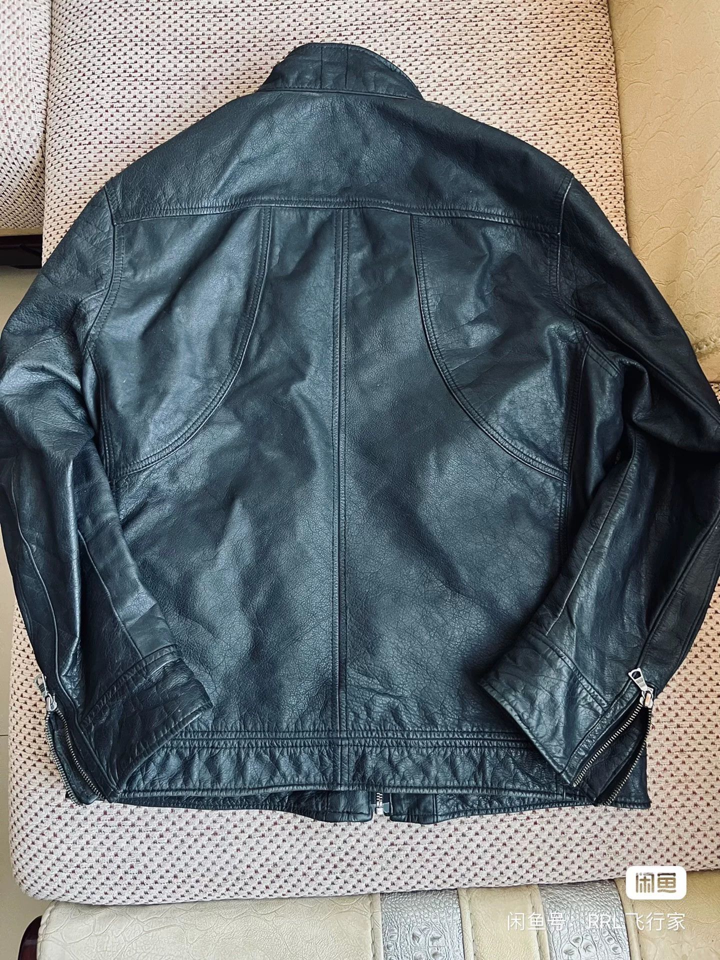 Other MORAY Motorcycle Leather Jacket Size US M / EU 48-50 / 2 - 2 Thumbnail