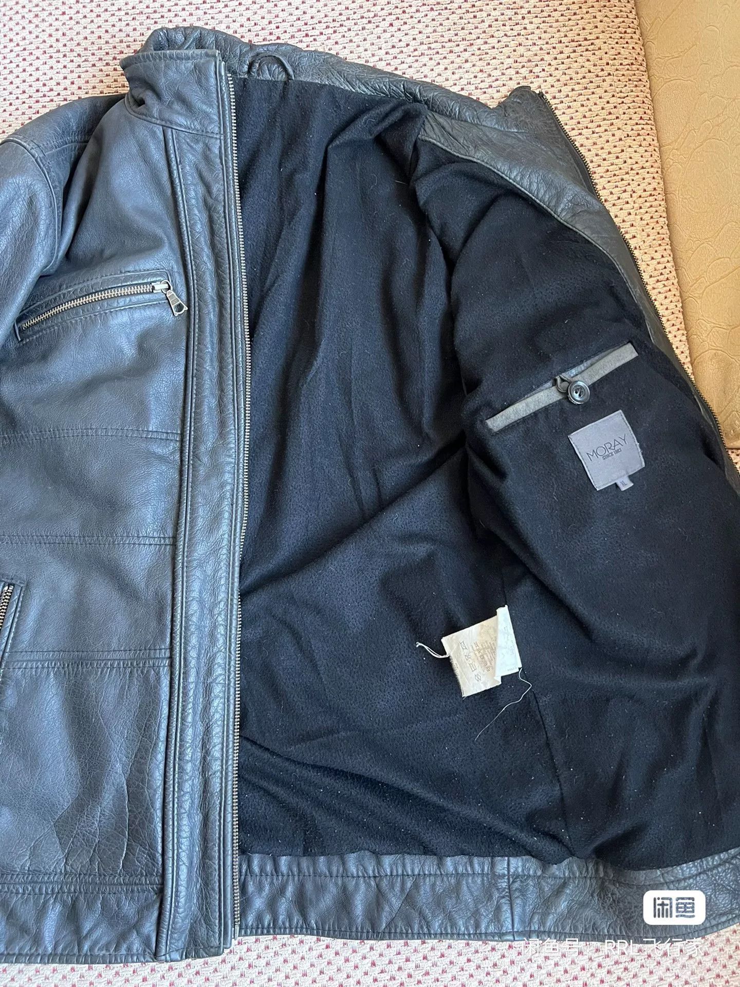 Other MORAY Motorcycle Leather Jacket Size US M / EU 48-50 / 2 - 5 Thumbnail