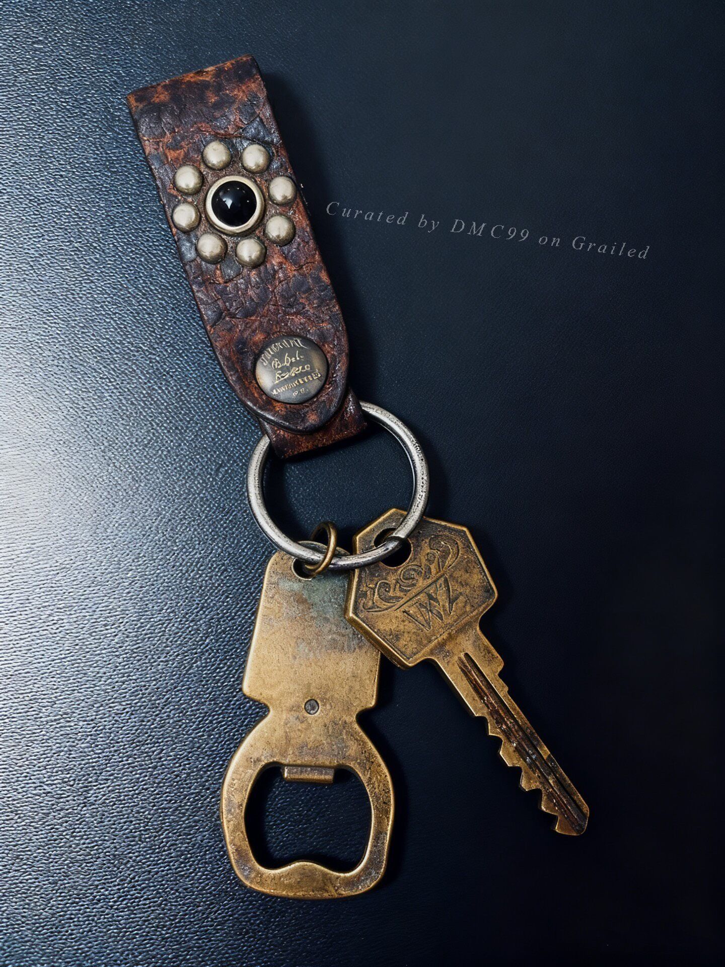 RRL Ralph Lauren RRL Double RL Vintage Leather Keychain Size ONE SIZE - 7 Thumbnail