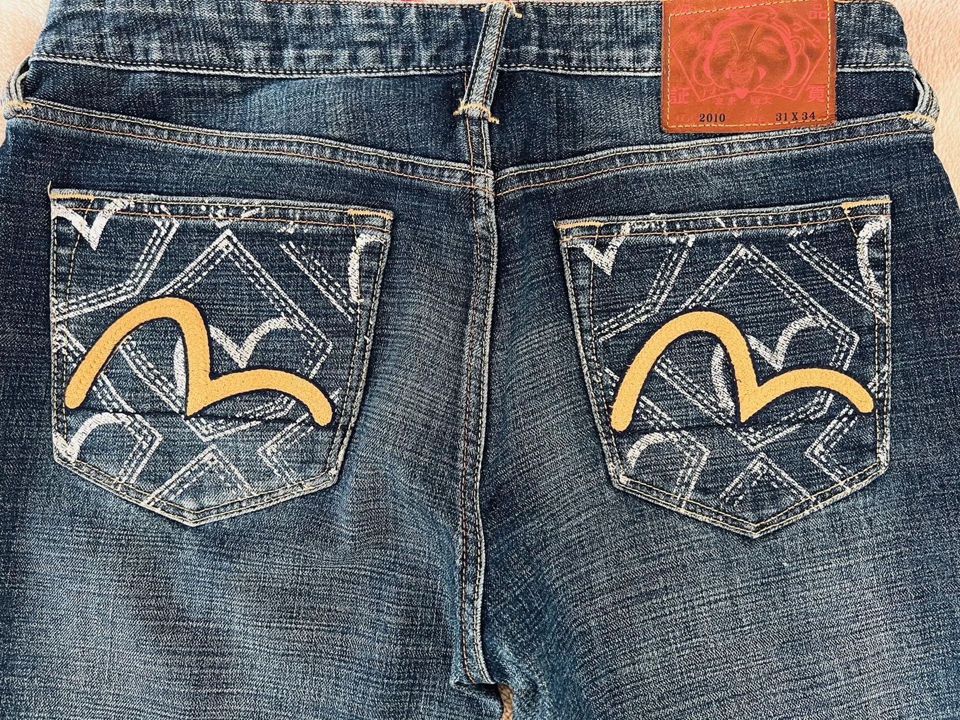 Evisu EVISU Japanese Made Denim Jeans Size US 31 - 6 Thumbnail
