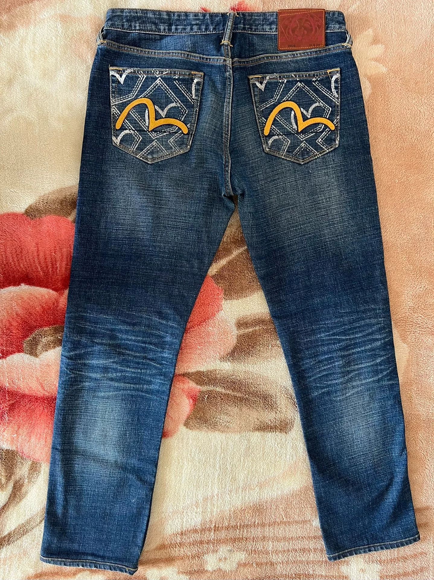 Evisu EVISU Japanese Made Denim Jeans Size US 31 - 4 Thumbnail