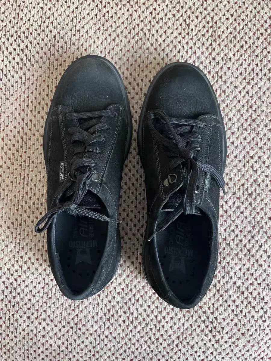Mephisto Mephisto Black Platform Sneakers Size US 8 / EU 41 - 2 Thumbnail