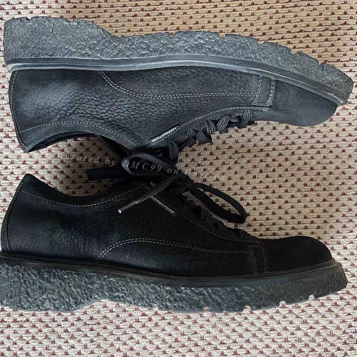 Mephisto Mephisto Black Platform Sneakers Size US 8 / EU 41 - 3 Thumbnail