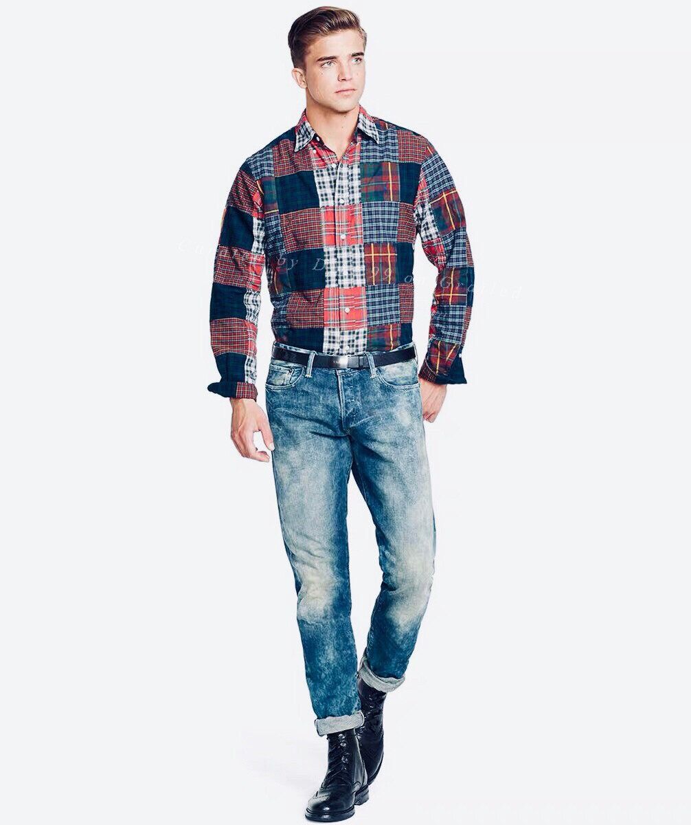 Ralph Lauren Ralph Lauren Classic Patchwork Shirt Size US M / EU 48-50 / 2 - 2 Thumbnail