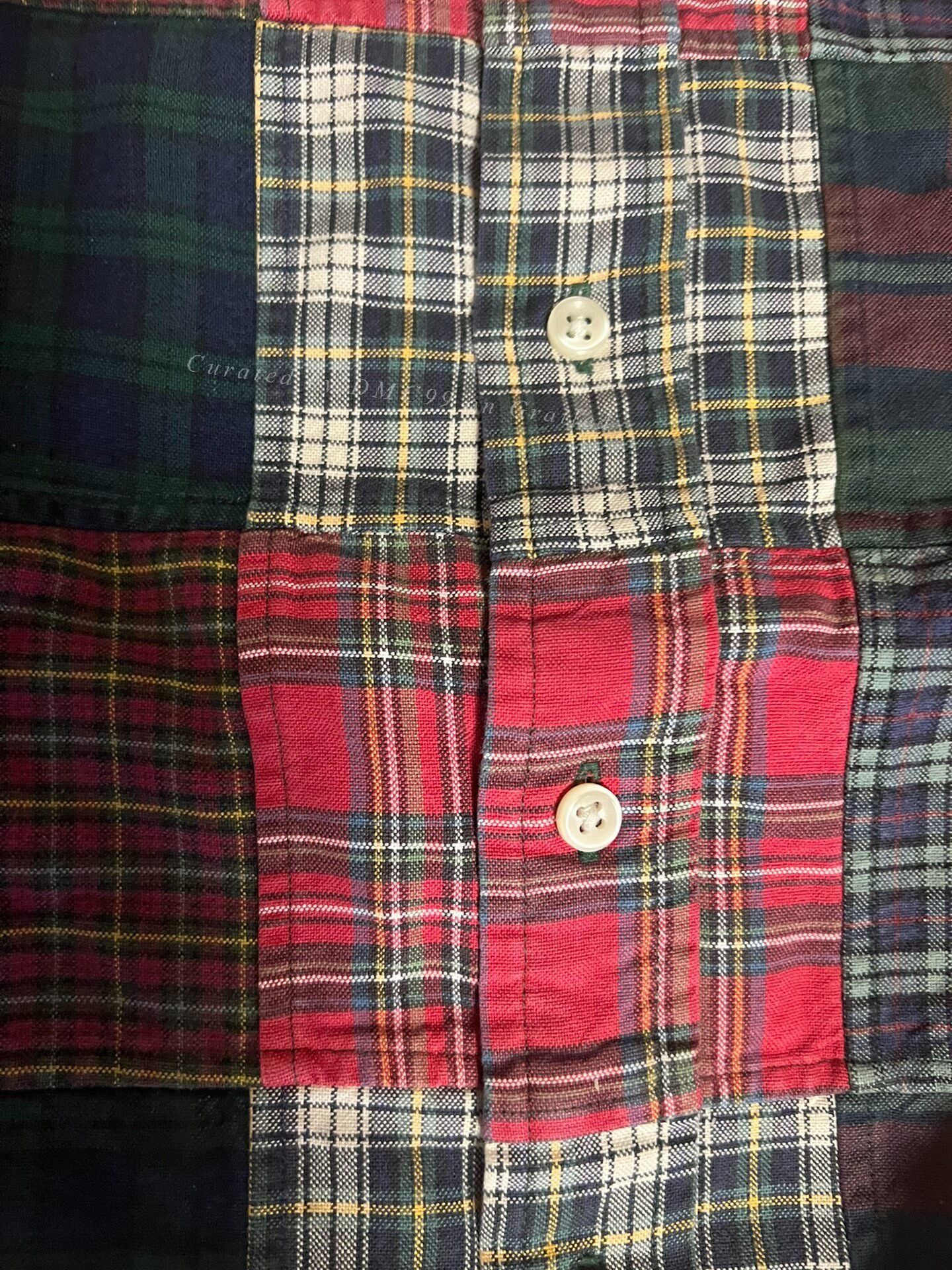 Ralph Lauren Ralph Lauren Patchwork Plaid Shirt Size US S / EU 44-46 / 1 - 5 Thumbnail