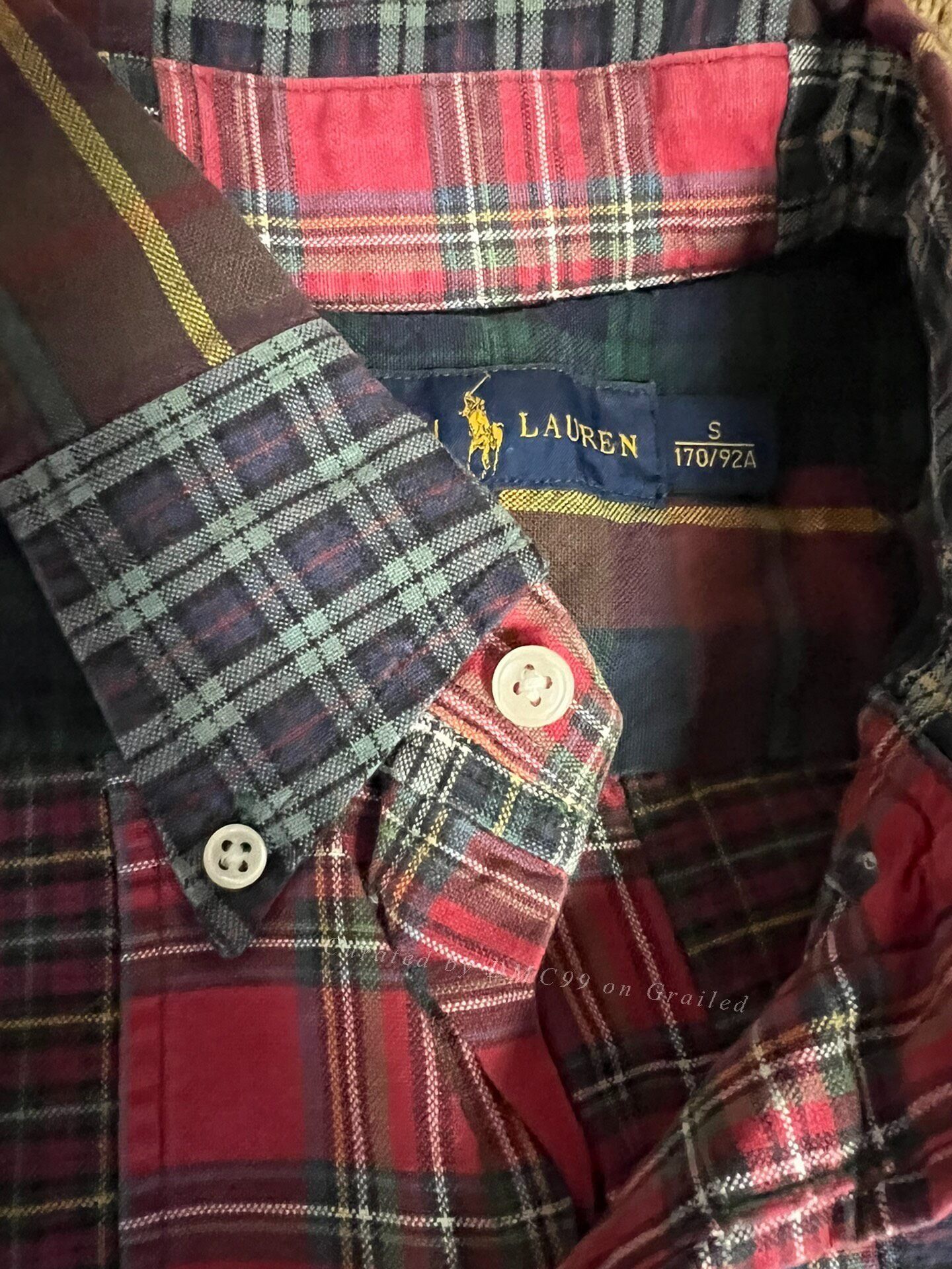 Ralph Lauren Ralph Lauren Patchwork Plaid Shirt Size US S / EU 44-46 / 1 - 4 Thumbnail
