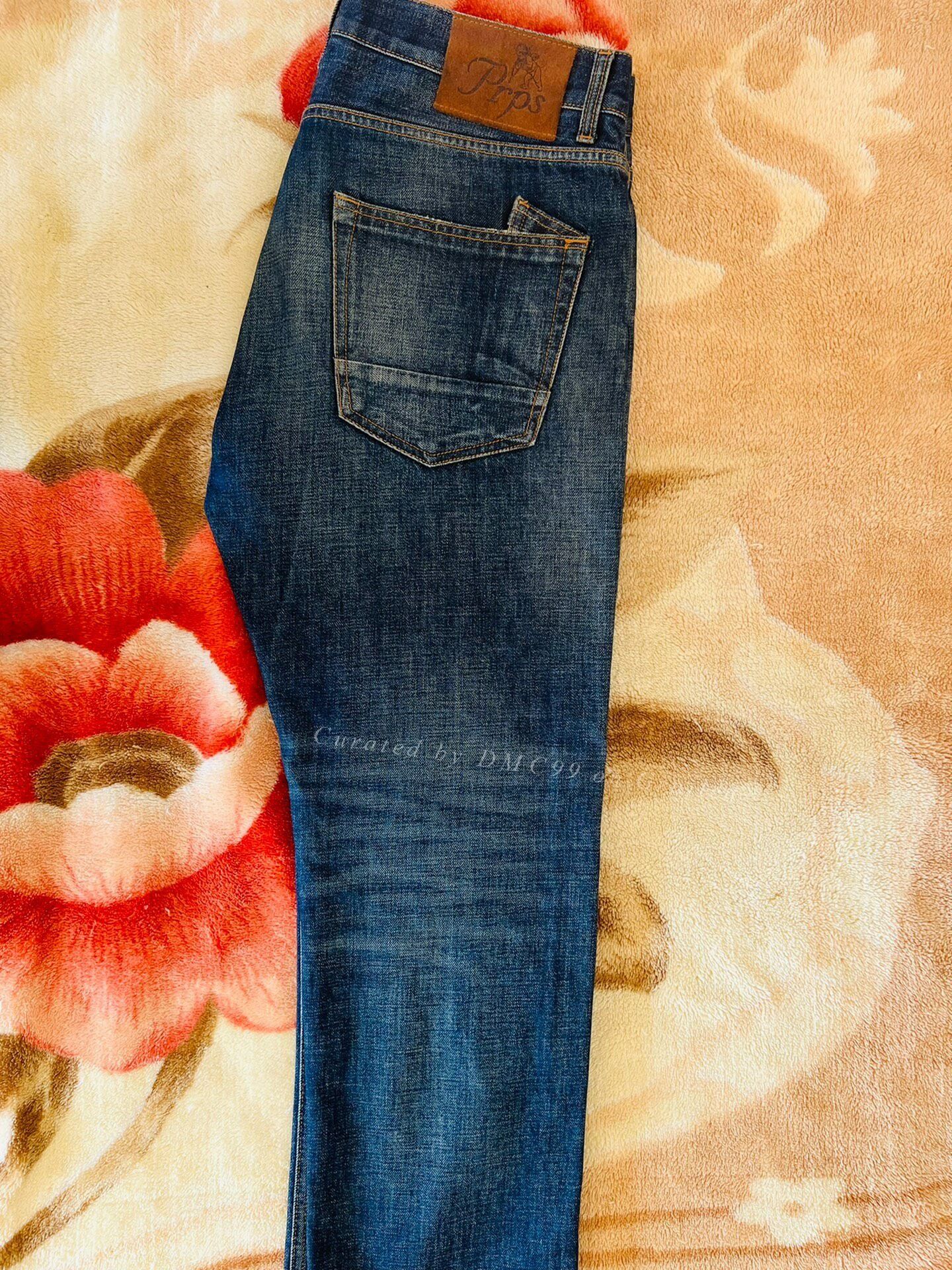 Prps PRPS Blue W34 Straight Jeans Size US 34 / EU 50 - 4 Thumbnail