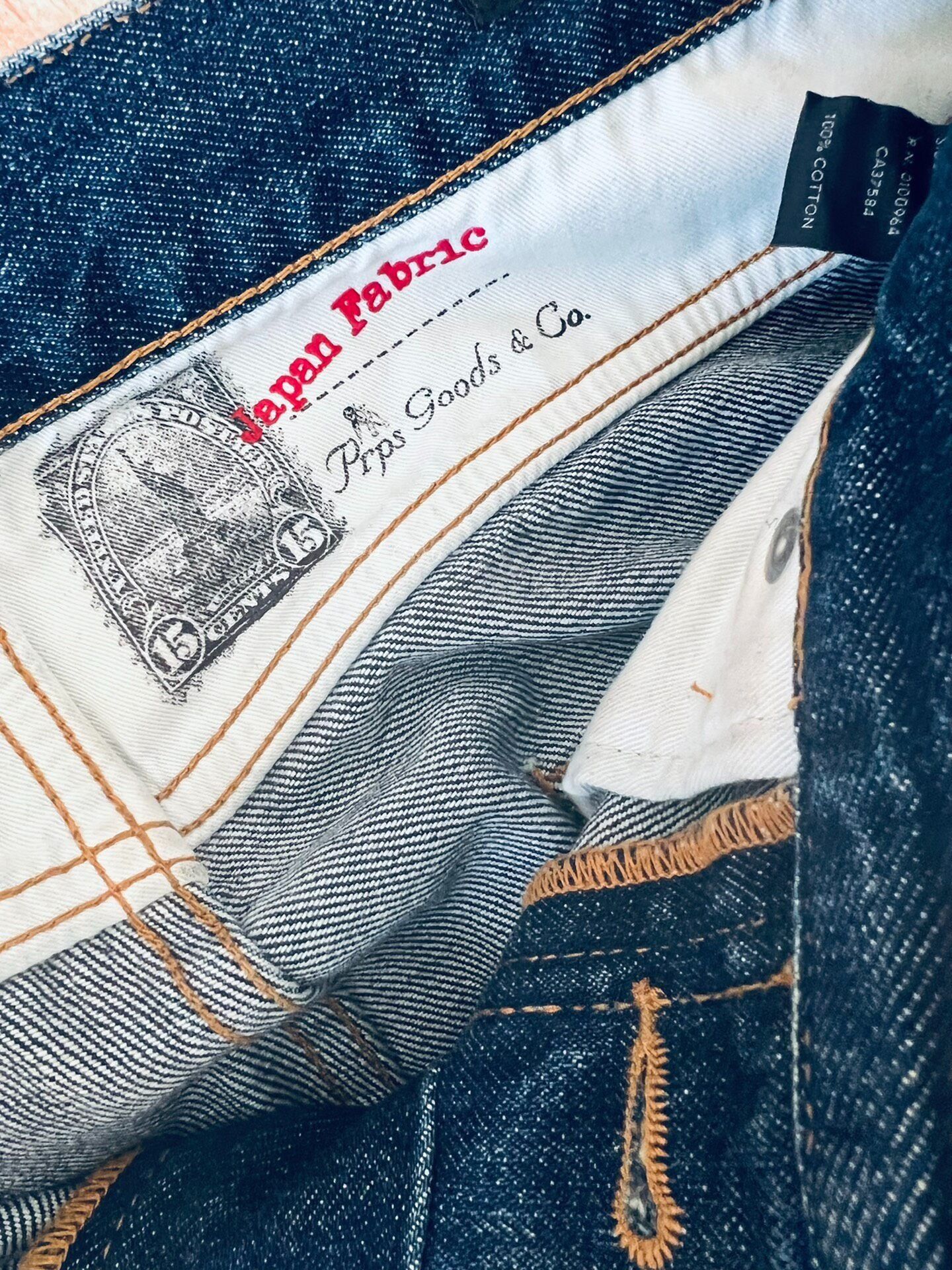 Prps PRPS Blue W34 Straight Jeans Size US 34 / EU 50 - 5 Thumbnail