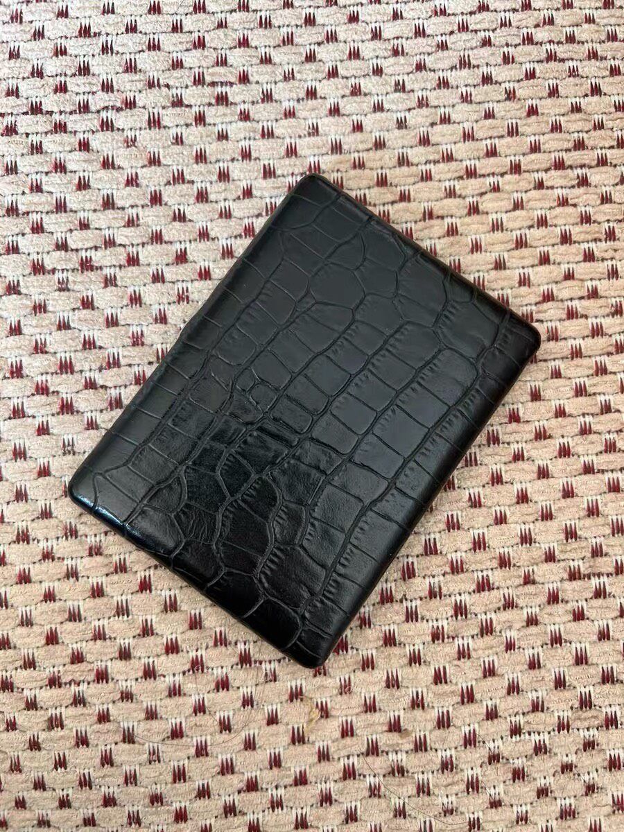 Other Black Crocodile Pattern Leather Cigarette Case Size ONE SIZE - 3 Thumbnail