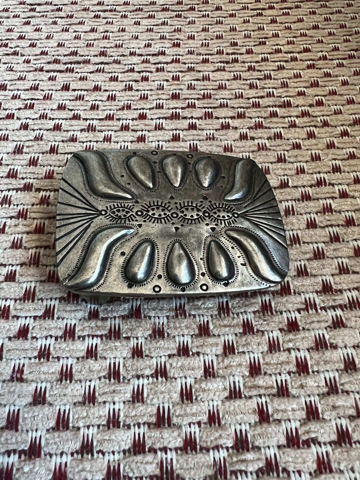Other Vintage Carved Copper Belt Buckle Size ONE SIZE - 4 Thumbnail