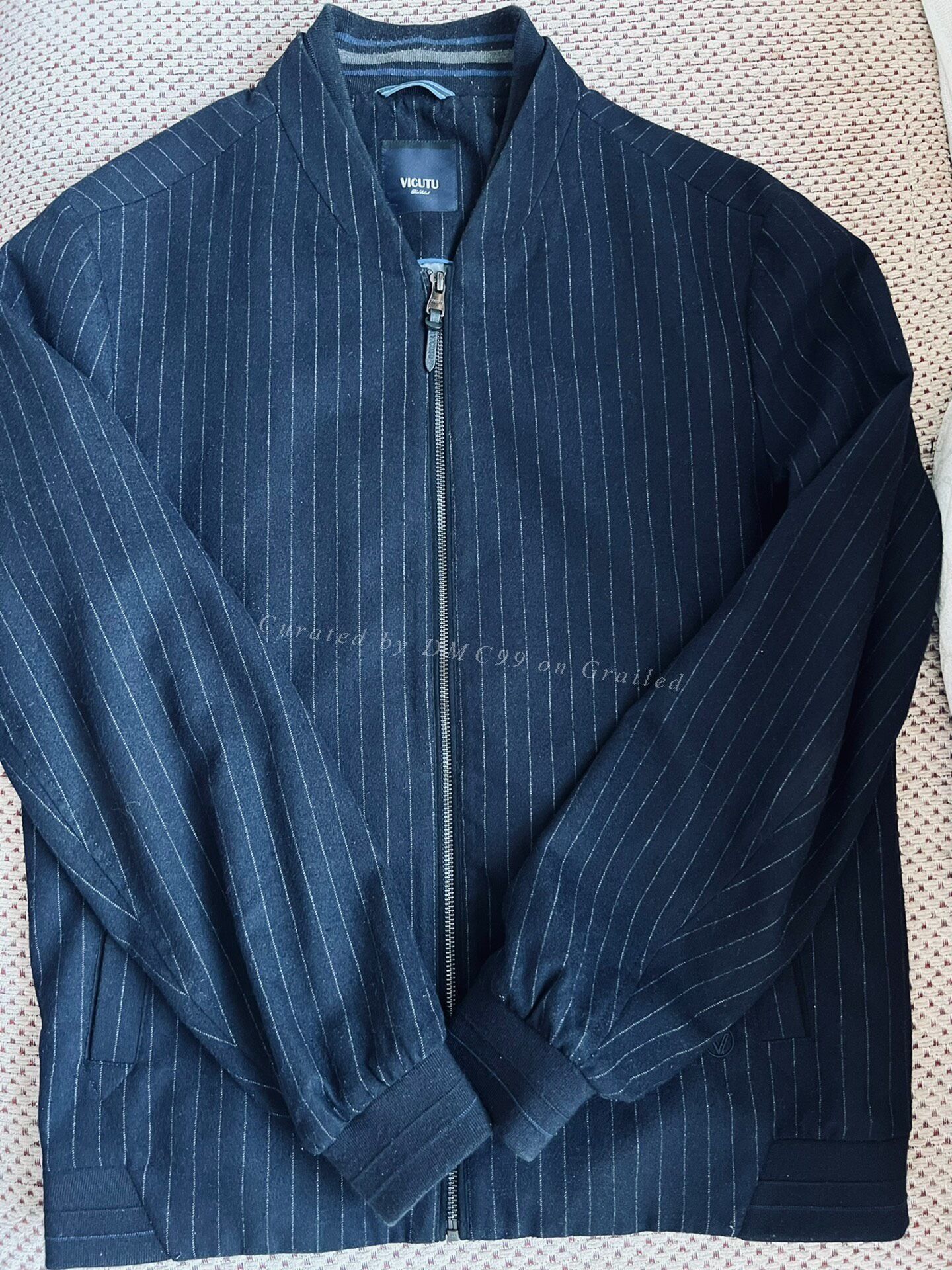 Other VICUTU Men's Striped Baseball Collar Jacket Size US L / EU 52-54 / 3 - 3 Thumbnail