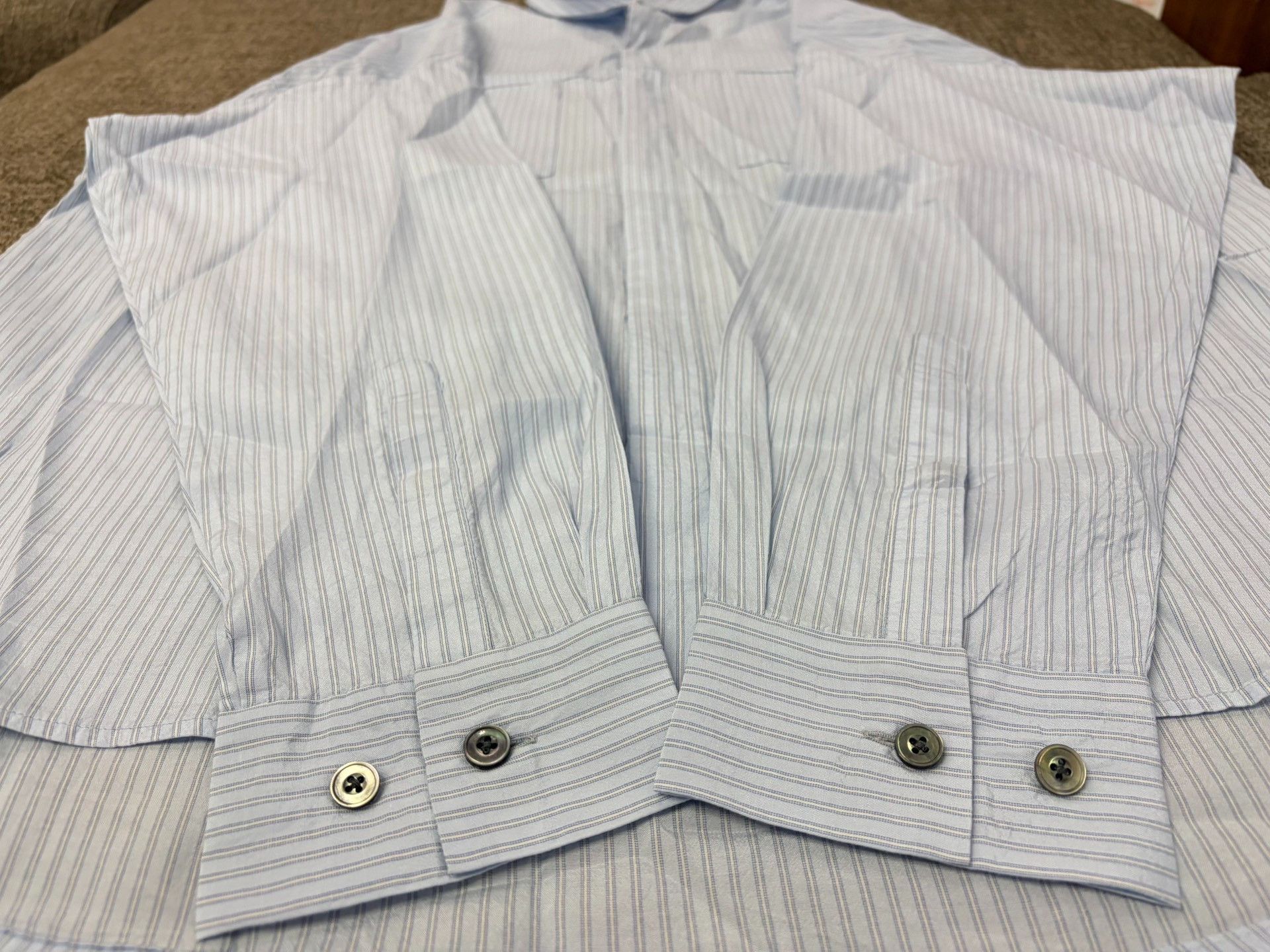 blurhms humoresque Silk Striped Shirt Size US M / EU 48-50 / 2 - 4 Thumbnail