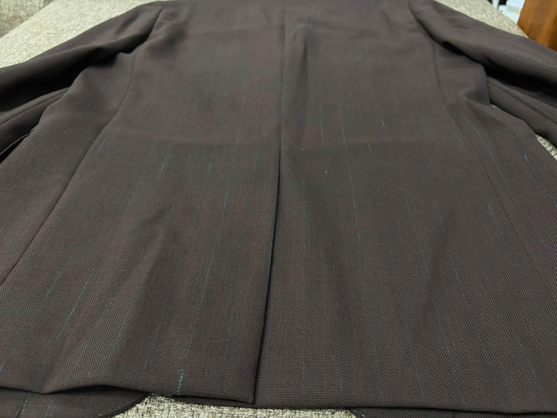 Auralee Auralee Strong Twisted Wool Pinstripe Suit Size US L / EU 52-54 / 3 - 6 Thumbnail